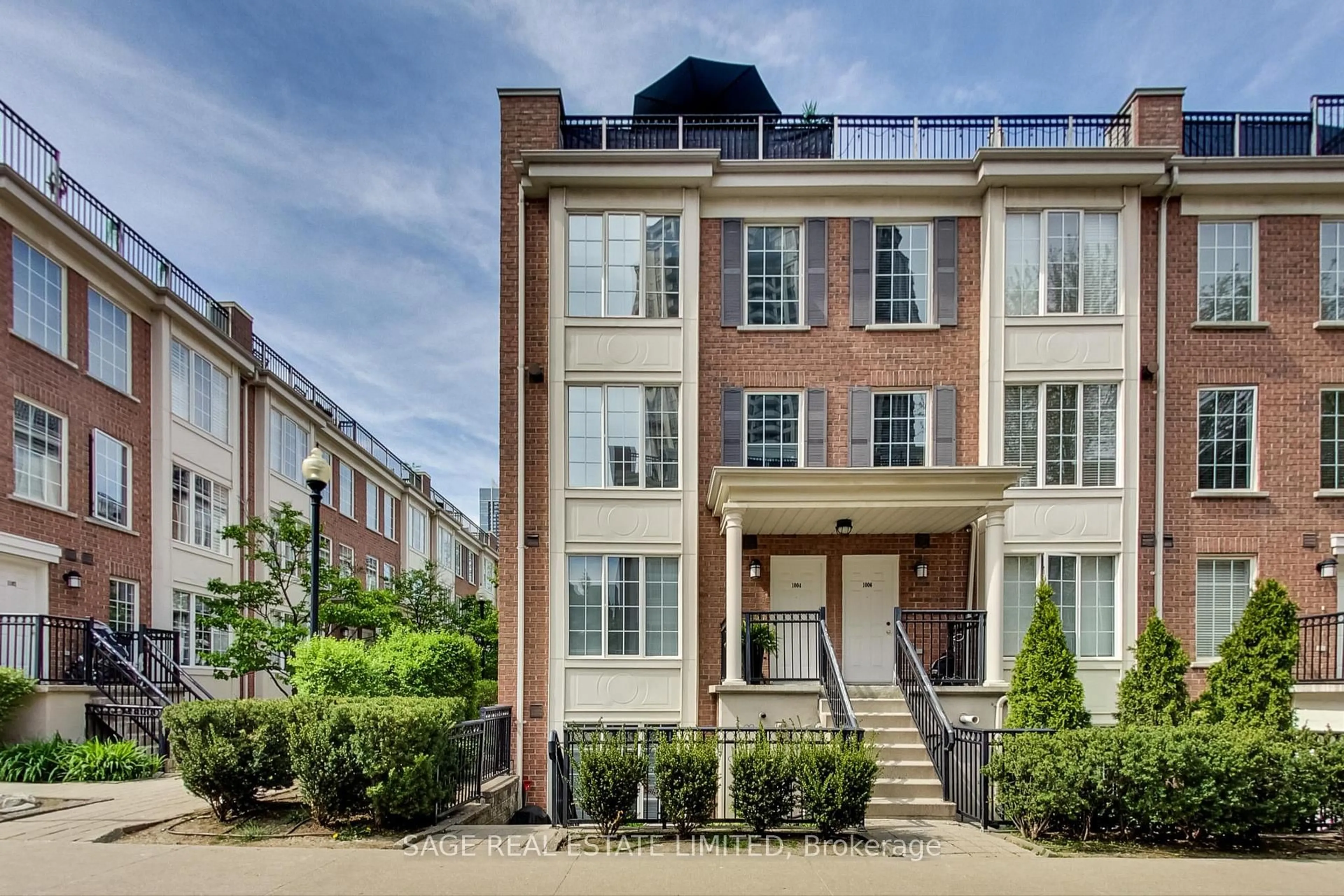 Home with brick exterior material, street for 5 Everson Dr #1004, Toronto Ontario M2N 7C2