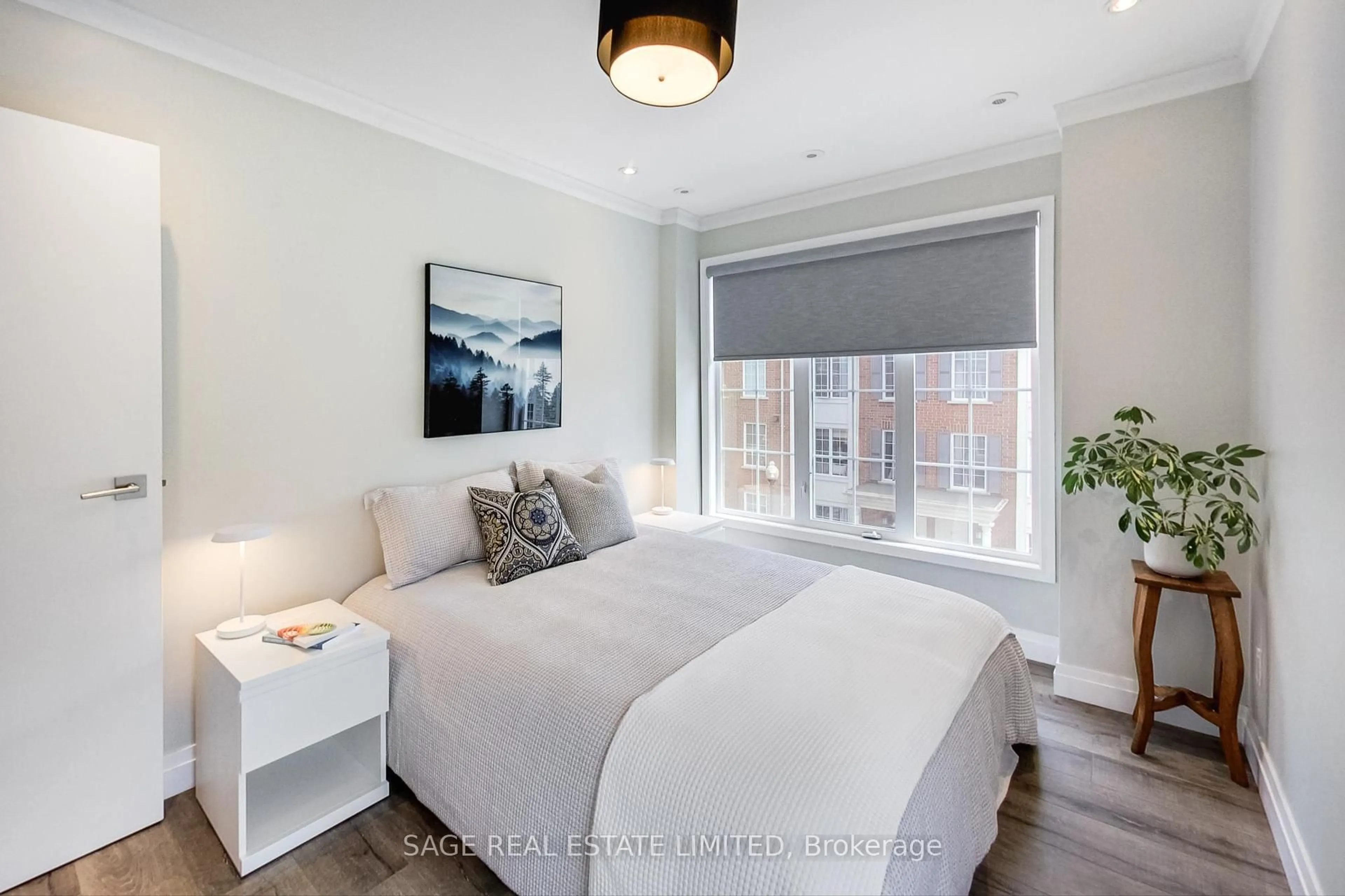 Bedroom with bed, unknown for 5 Everson Dr #1004, Toronto Ontario M2N 7C2