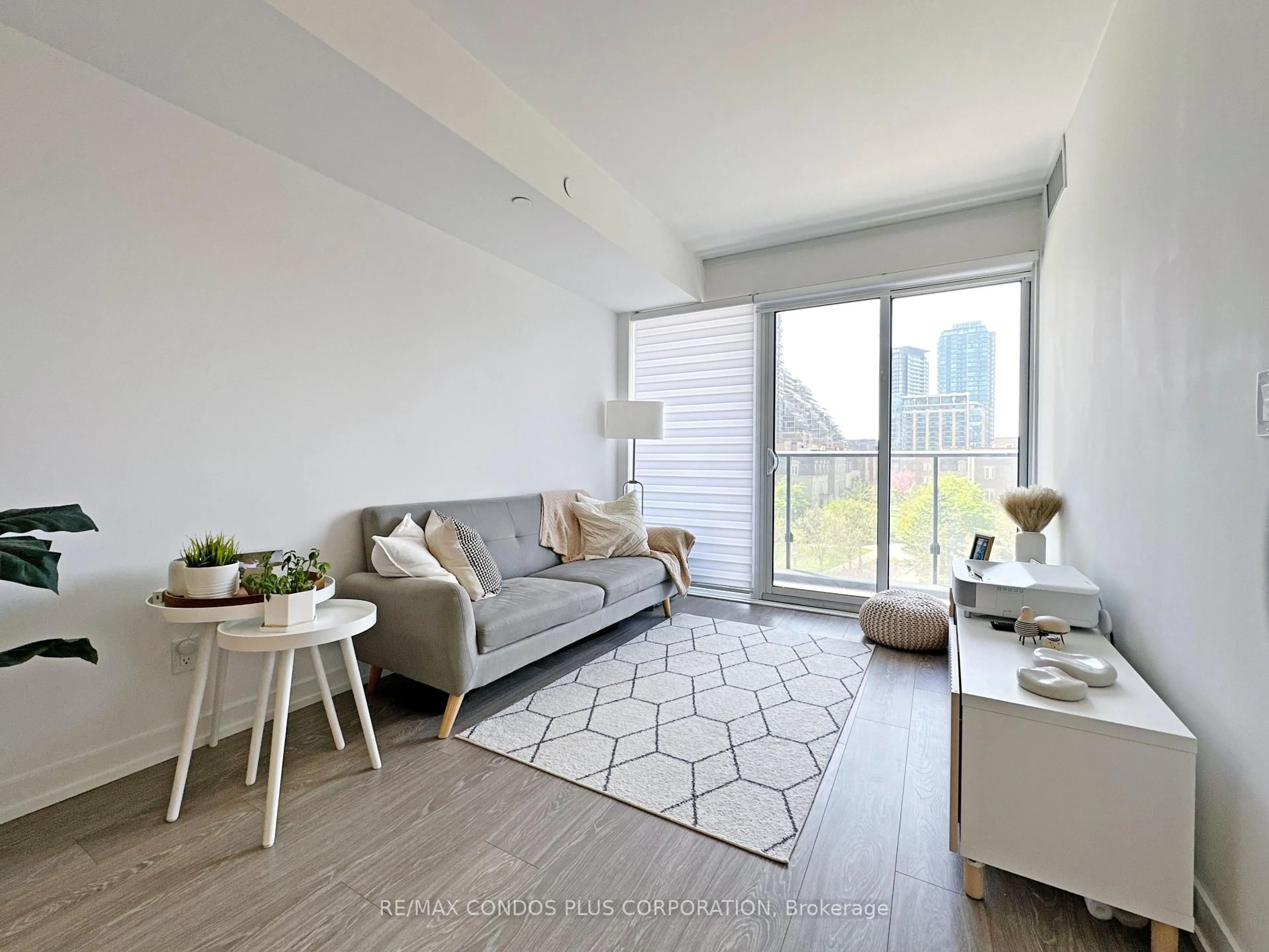 Living room with furniture, unknown for 19 Western Battery Rd #315, Toronto Ontario M6K 0E3