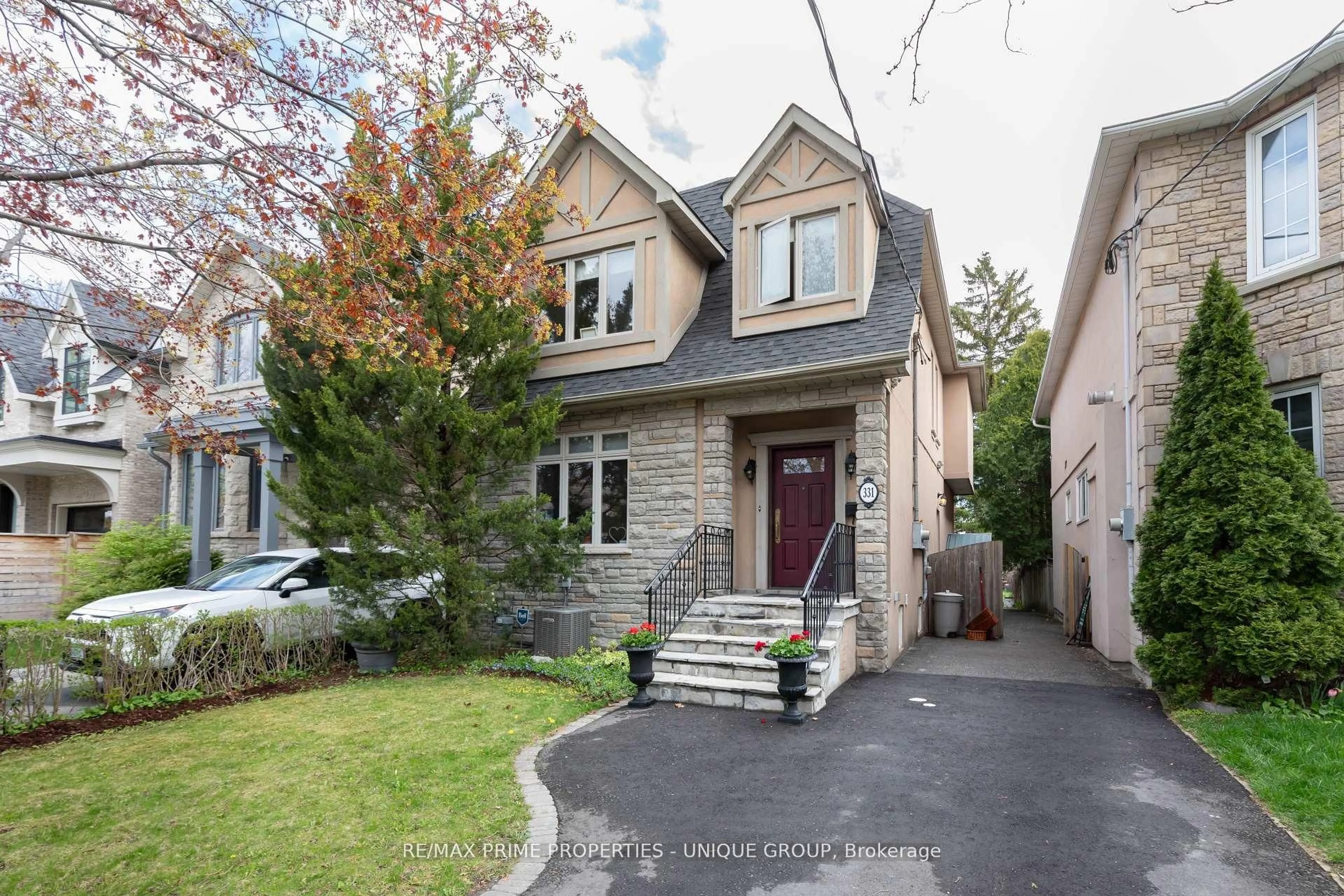 Home with brick exterior material, street for 331 Rumsey Rd, Toronto Ontario M4G 1R6