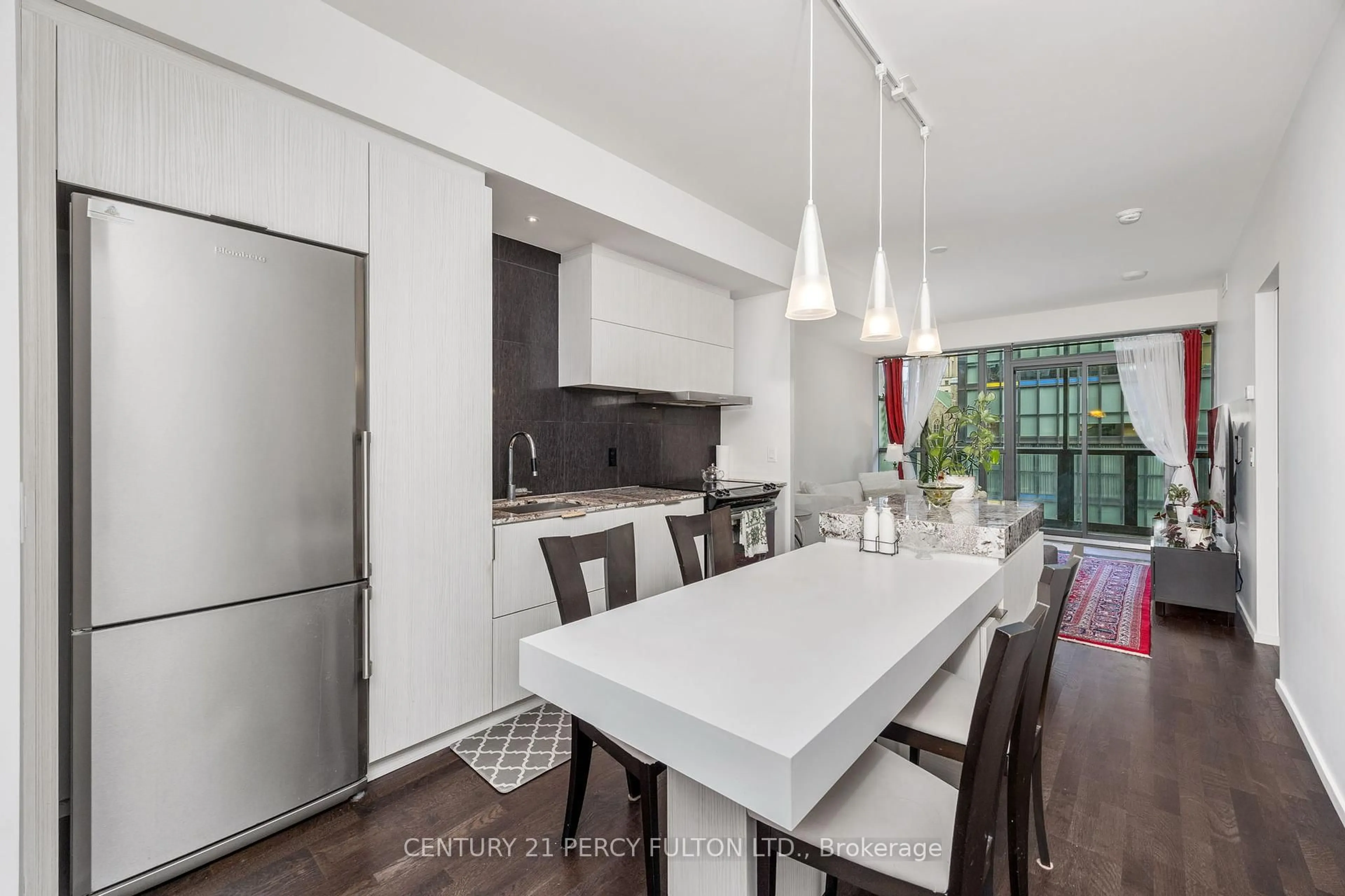 Open concept kitchen, unknown for 101 Charles St #713, Toronto Ontario M4Y 0A9
