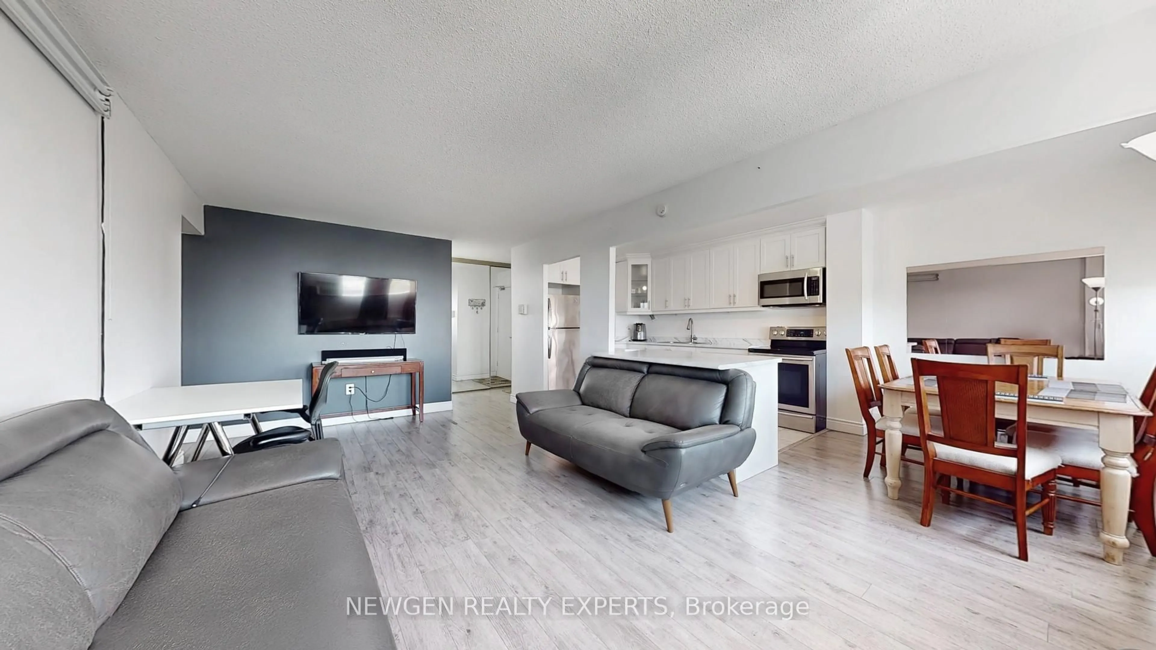 Living room with furniture, unknown for 735 Don Mills Rd #2406, Toronto Ontario M3C 1T1