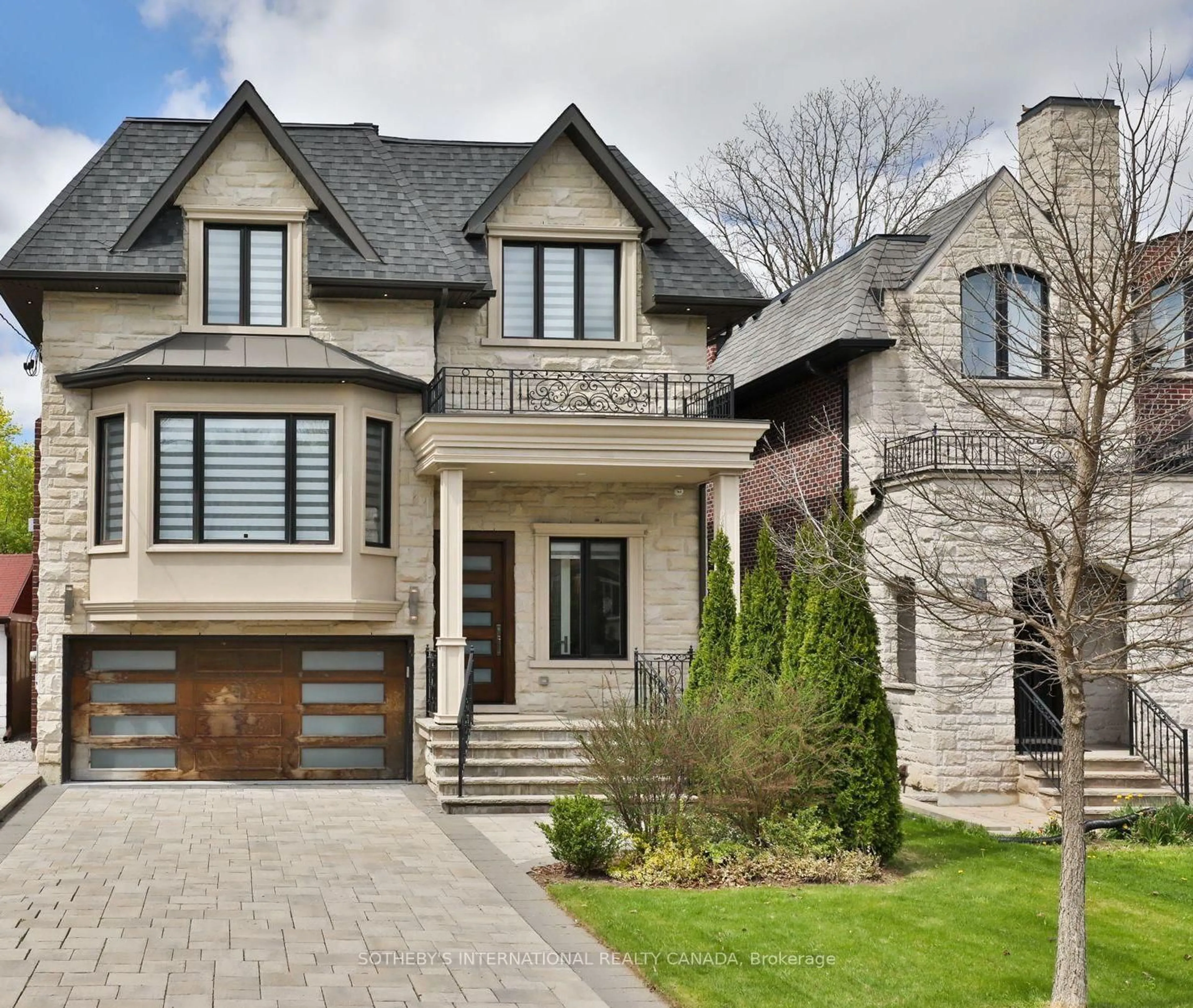 Home with brick exterior material, street for 128 Park Home Ave, Toronto Ontario M2N 1W8