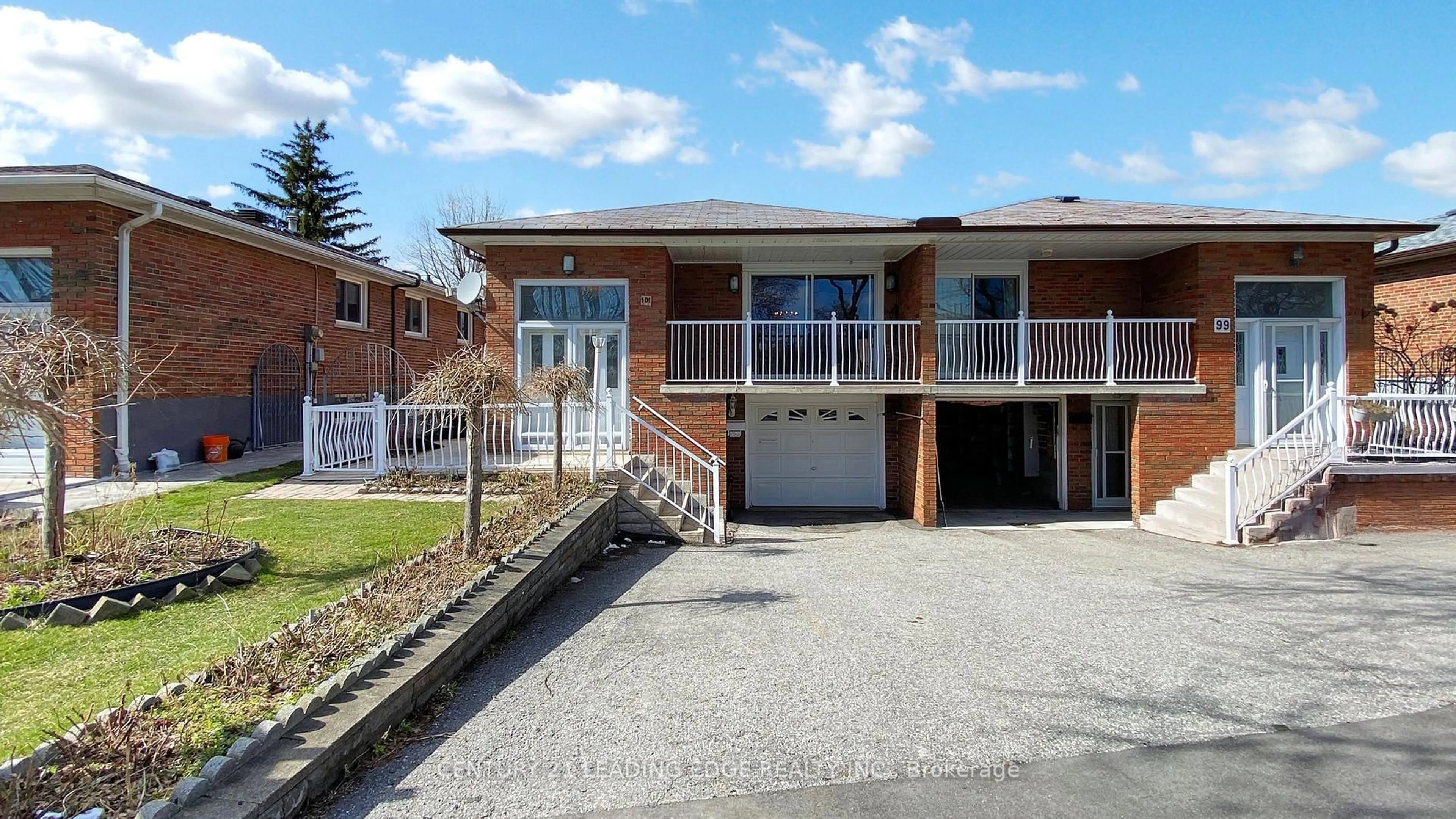 Home with brick exterior material, street for 101 Pindar Cres, Toronto Ontario M2J 3L3