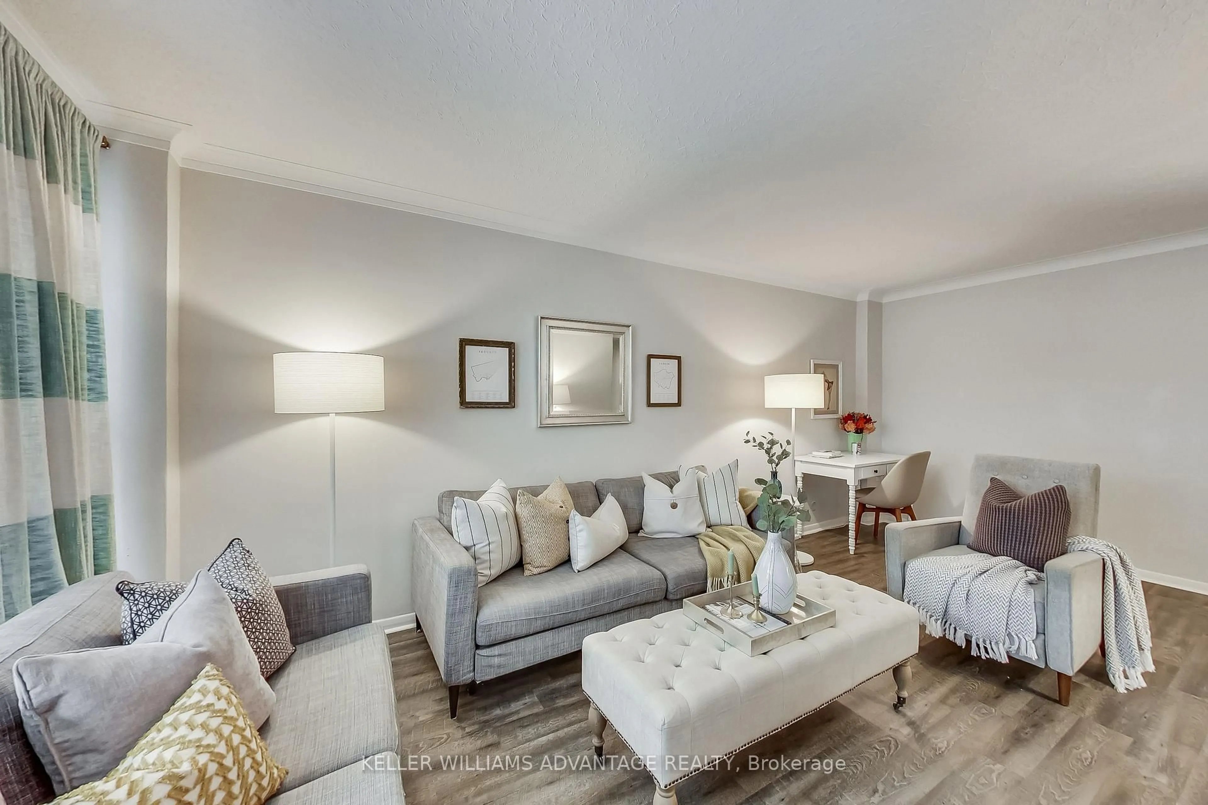 Living room with furniture, unknown for 660 Eglinton Ave #415, Toronto Ontario M5N 1C3