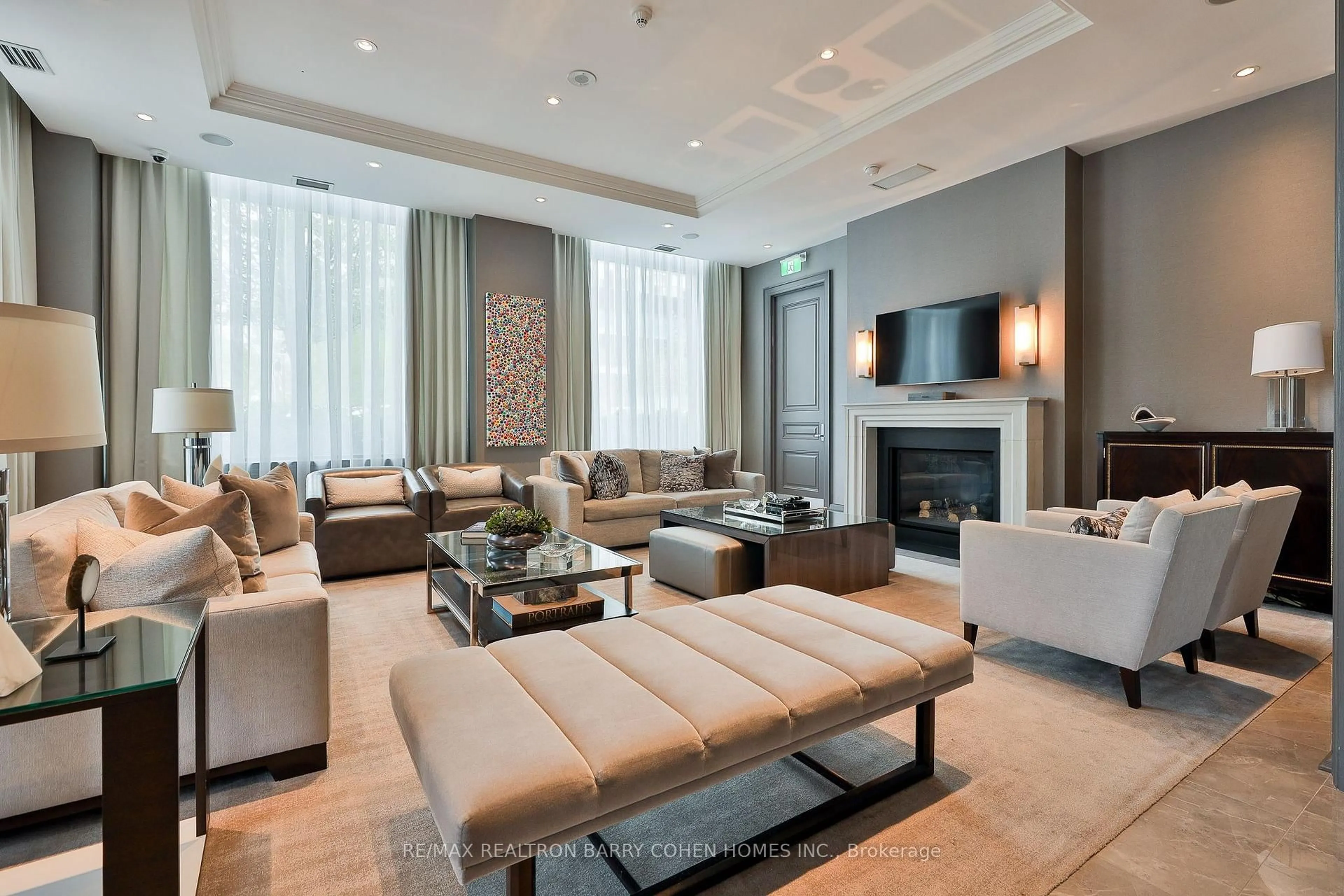 Living room with furniture, unknown for 155 St Clair Ave #1403, Toronto Ontario M4V 0A1