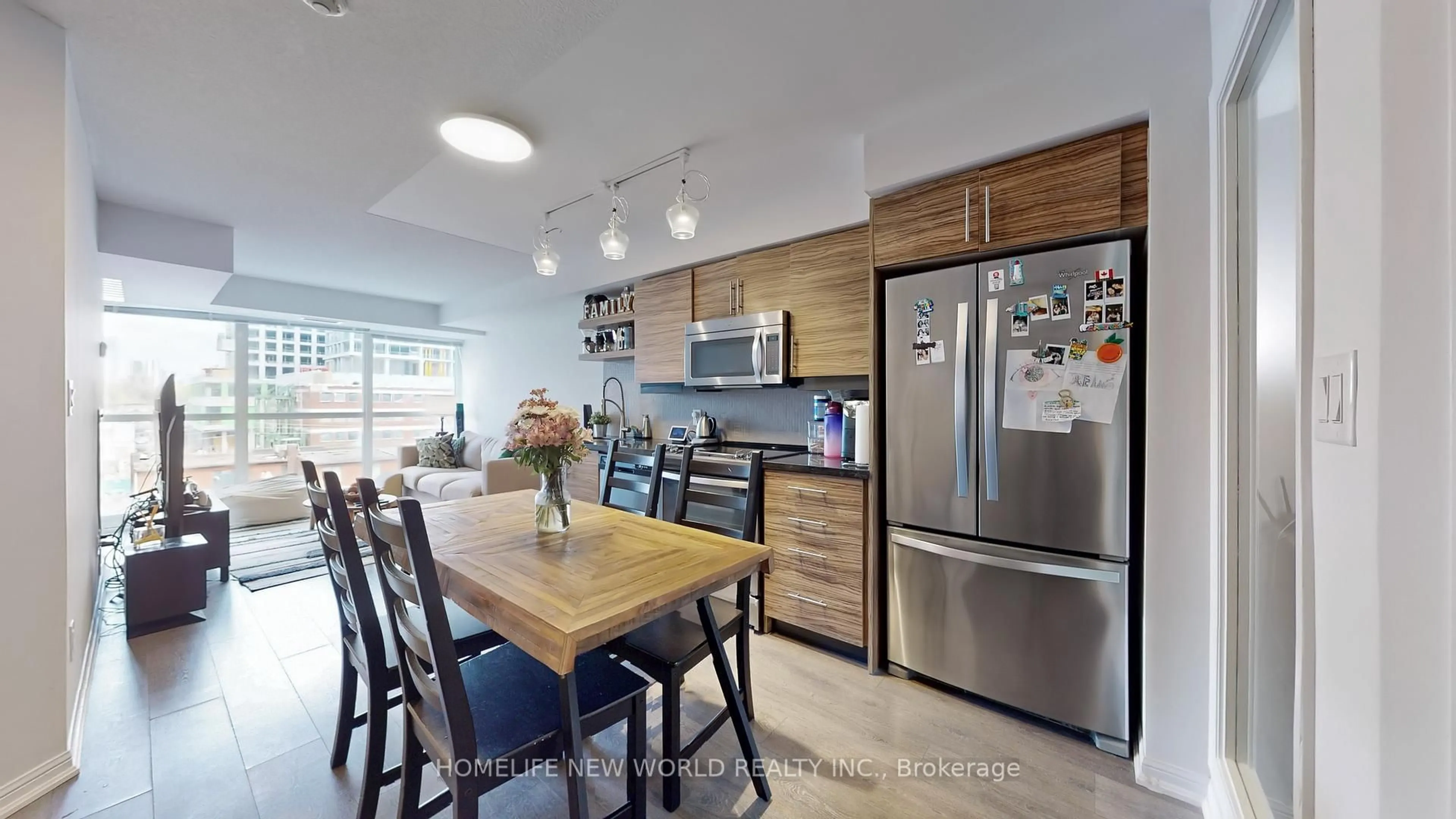Open concept kitchen, unknown for 400 Adelaide St #717, Toronto Ontario M5A 1N4