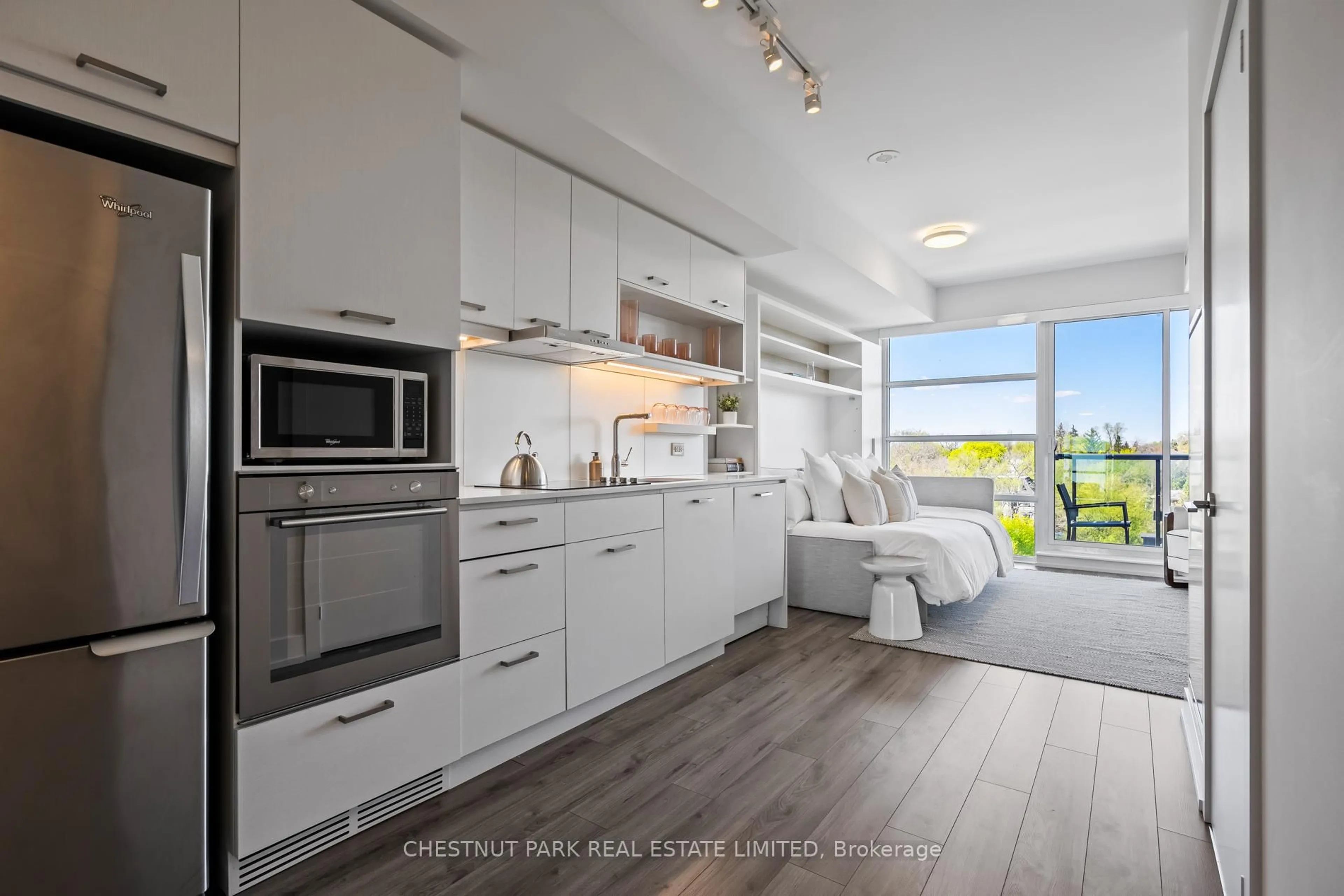 Open concept kitchen, unknown for 170 Chiltern Hill Rd #805, Toronto Ontario M6C 0A9