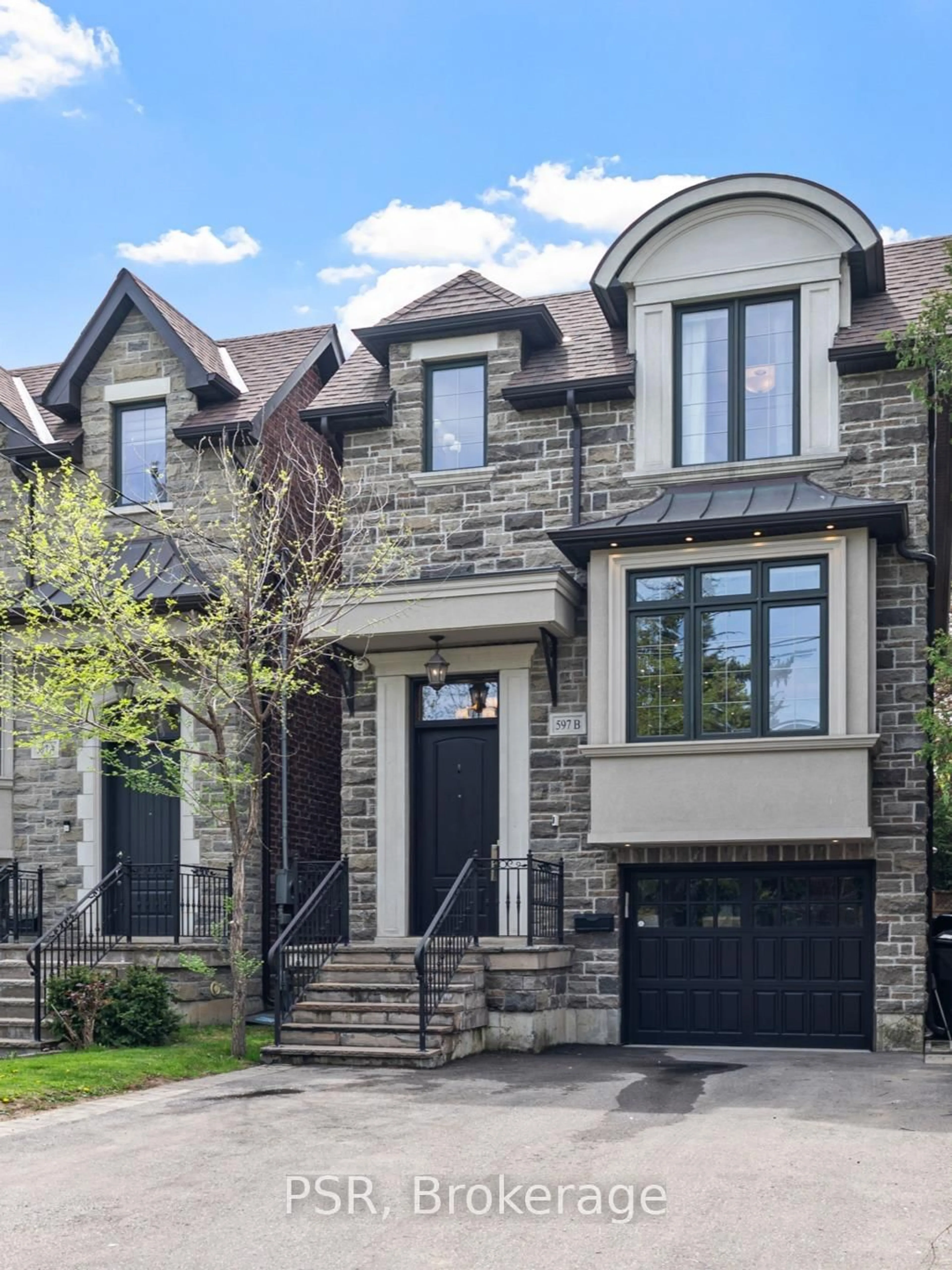 Home with brick exterior material, street for 597B Old Orchard Grve, Toronto Ontario M5M 2H3