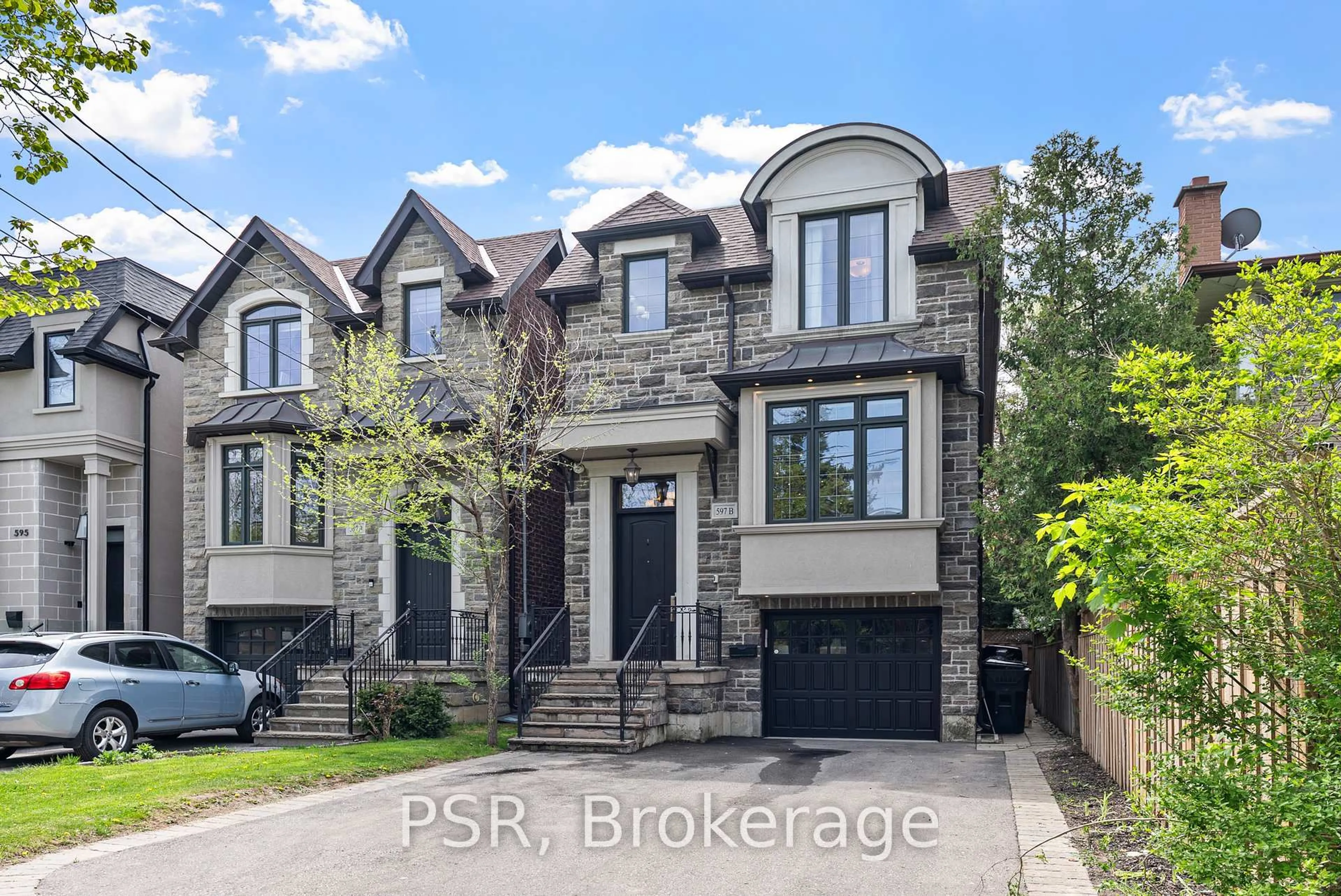 Home with brick exterior material, street for 597B Old Orchard Grve, Toronto Ontario M5M 2H3