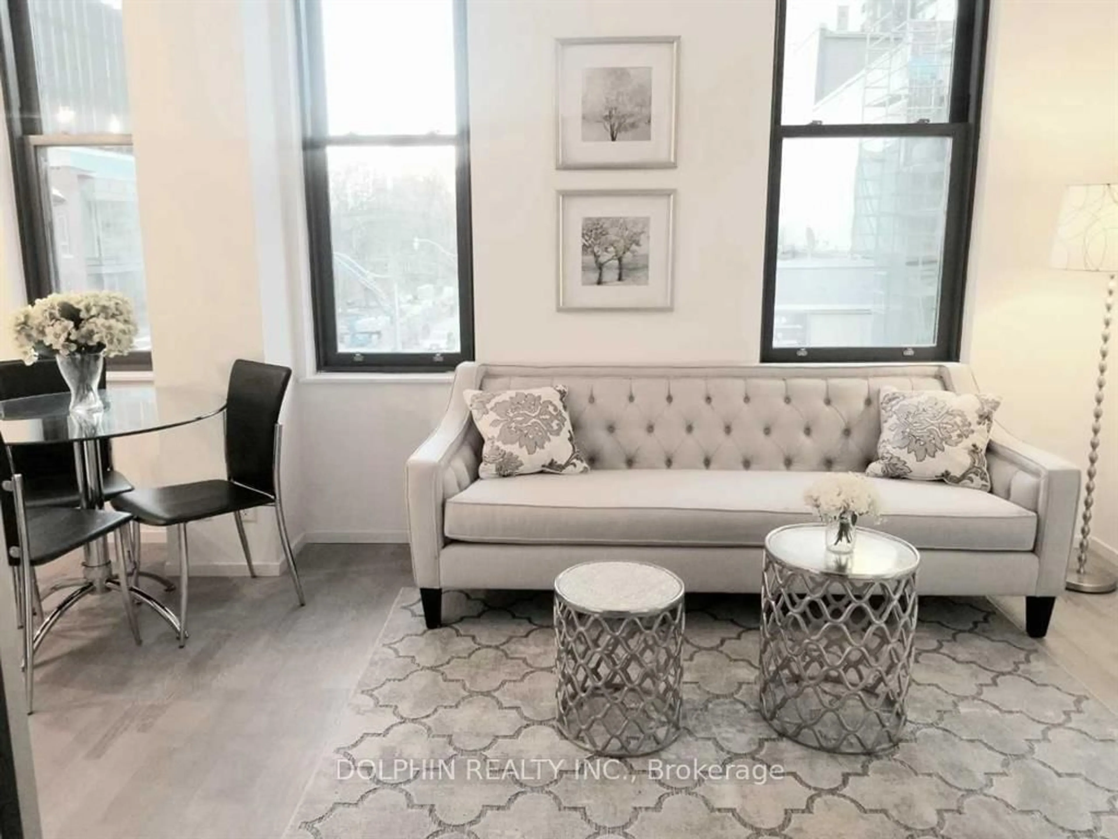 Living room with furniture, unknown for 5 St Joseph St #327, Toronto Ontario M4Y 0B6