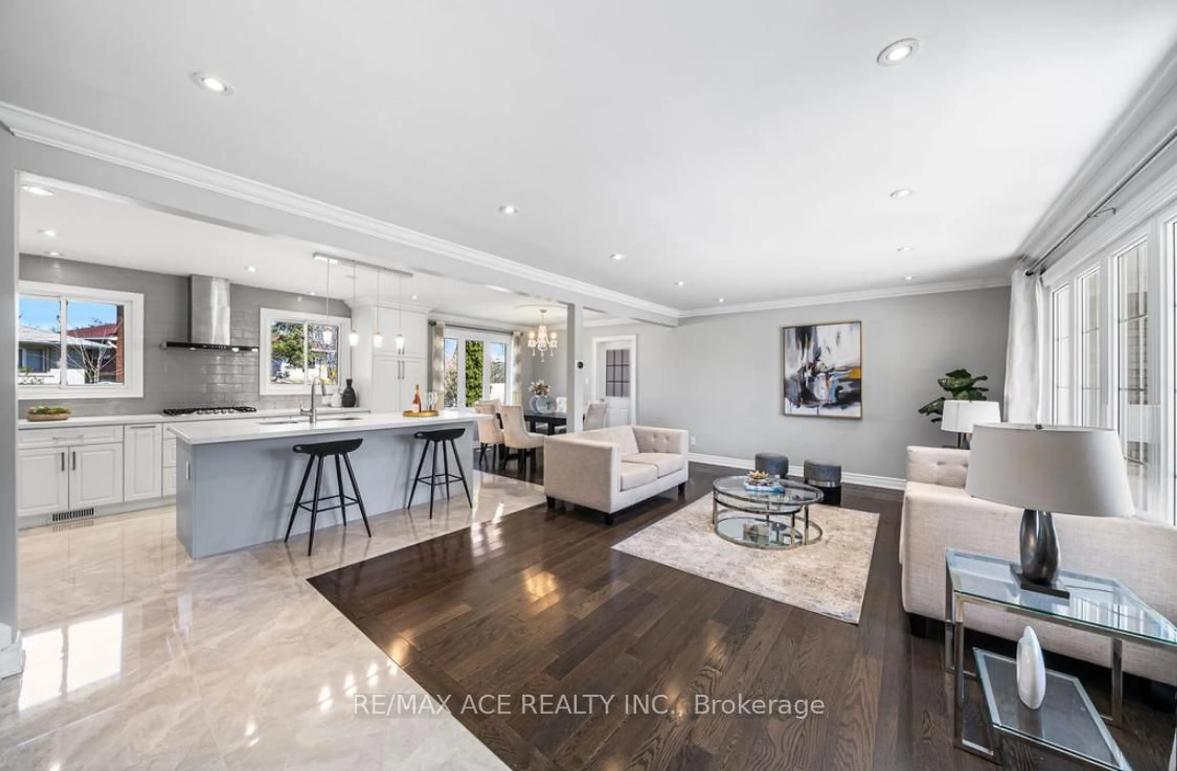 Open concept kitchen, unknown for 6 Oldborough Circ, Toronto Ontario M2J 3A2