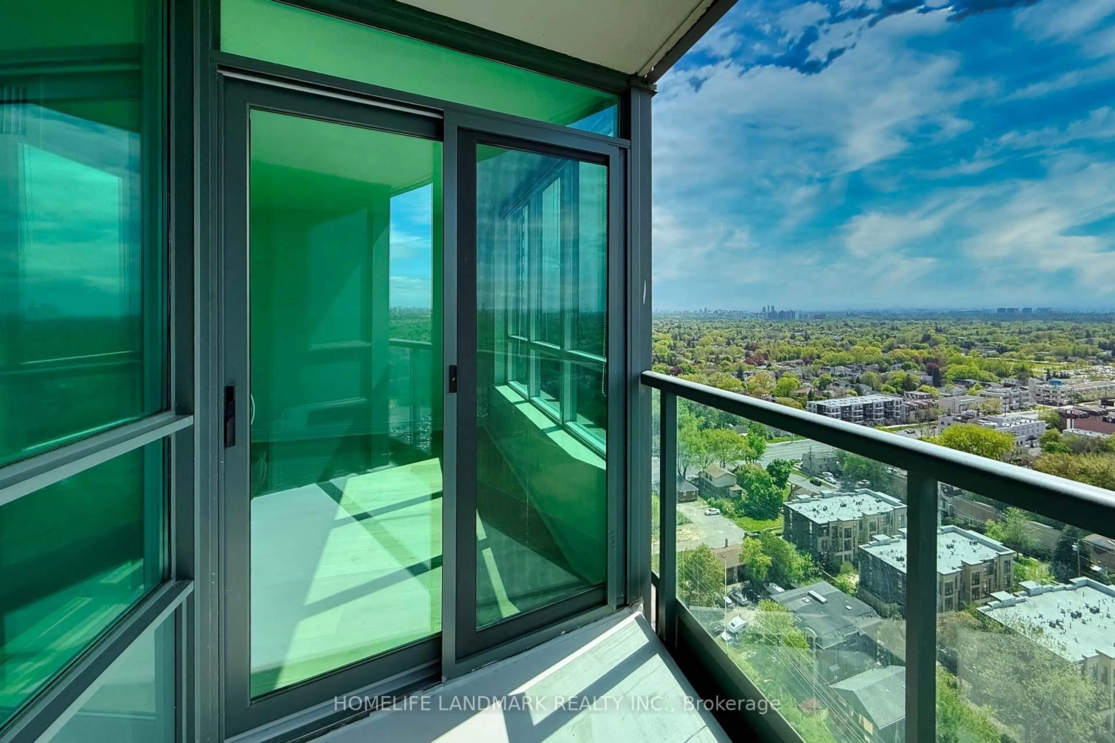 Balcony in the apartment, unknown for 25 Greenview Ave #2316, Toronto Ontario M2M 0A5