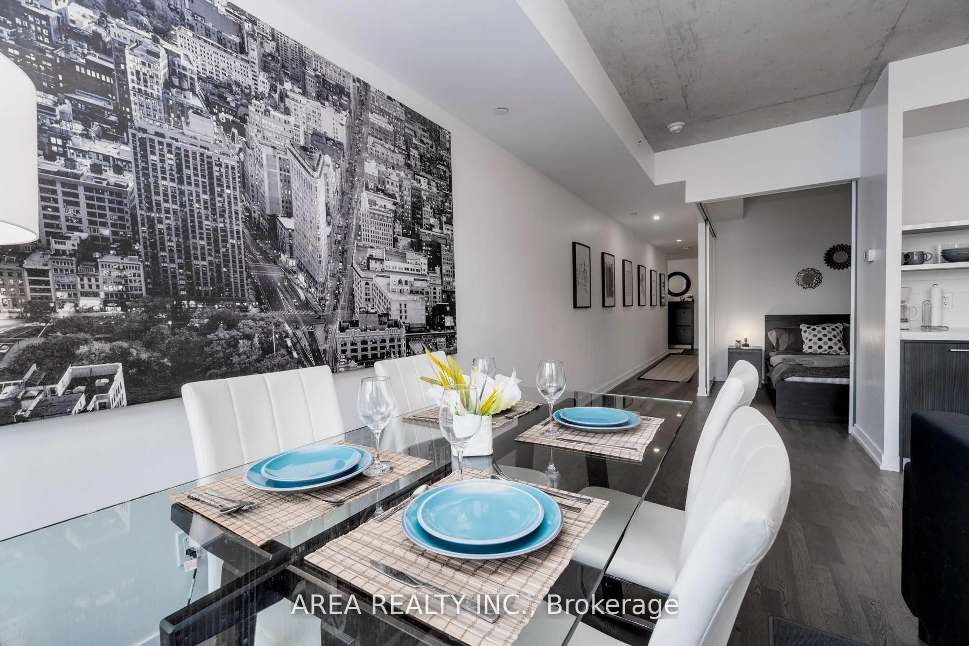 Dining room, unknown for 461 Adelaide St #334, Toronto Ontario M5V 1T1