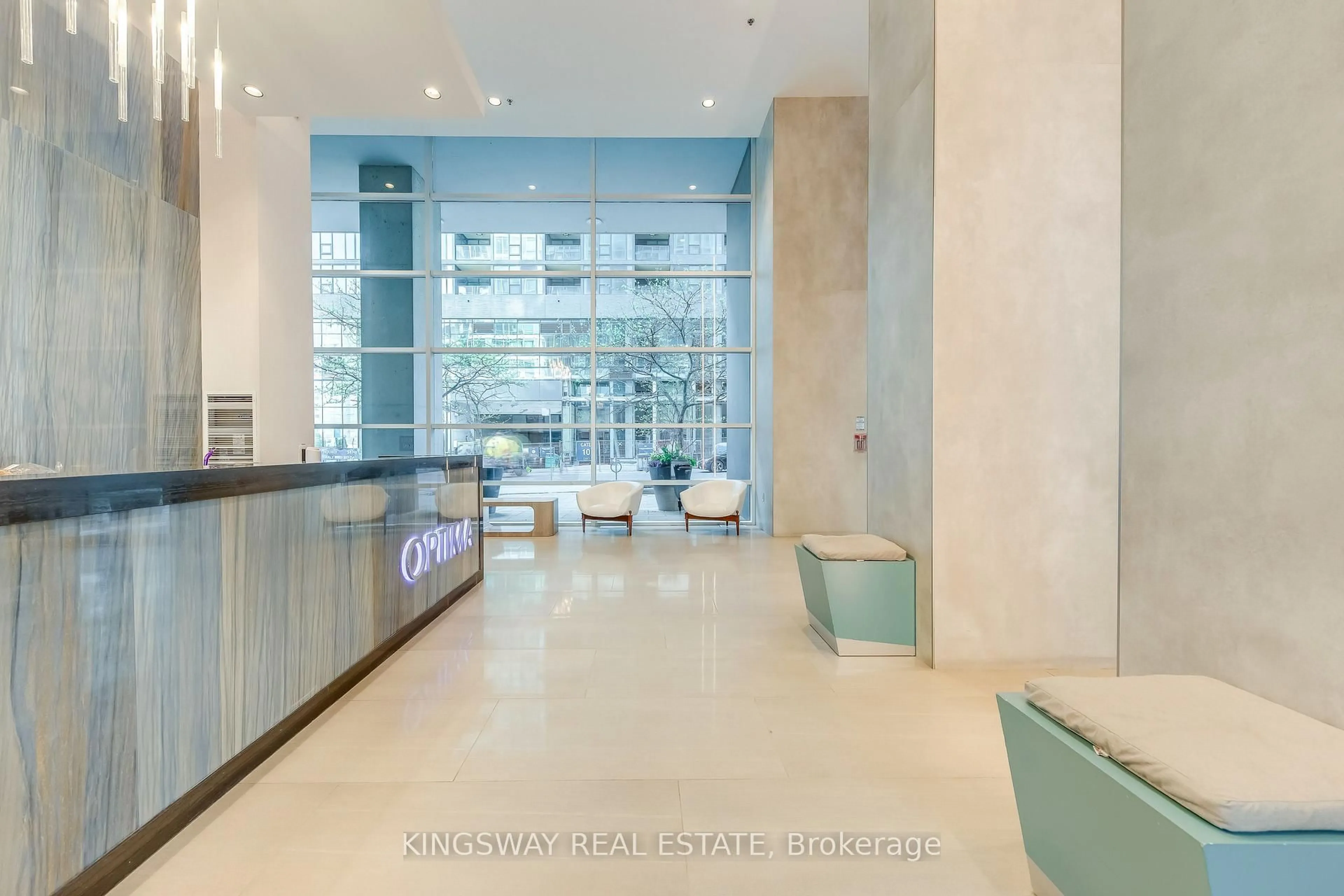 Indoor foyer for 81 Navy Wharf Crt #3511, Toronto Ontario M5V 3S2