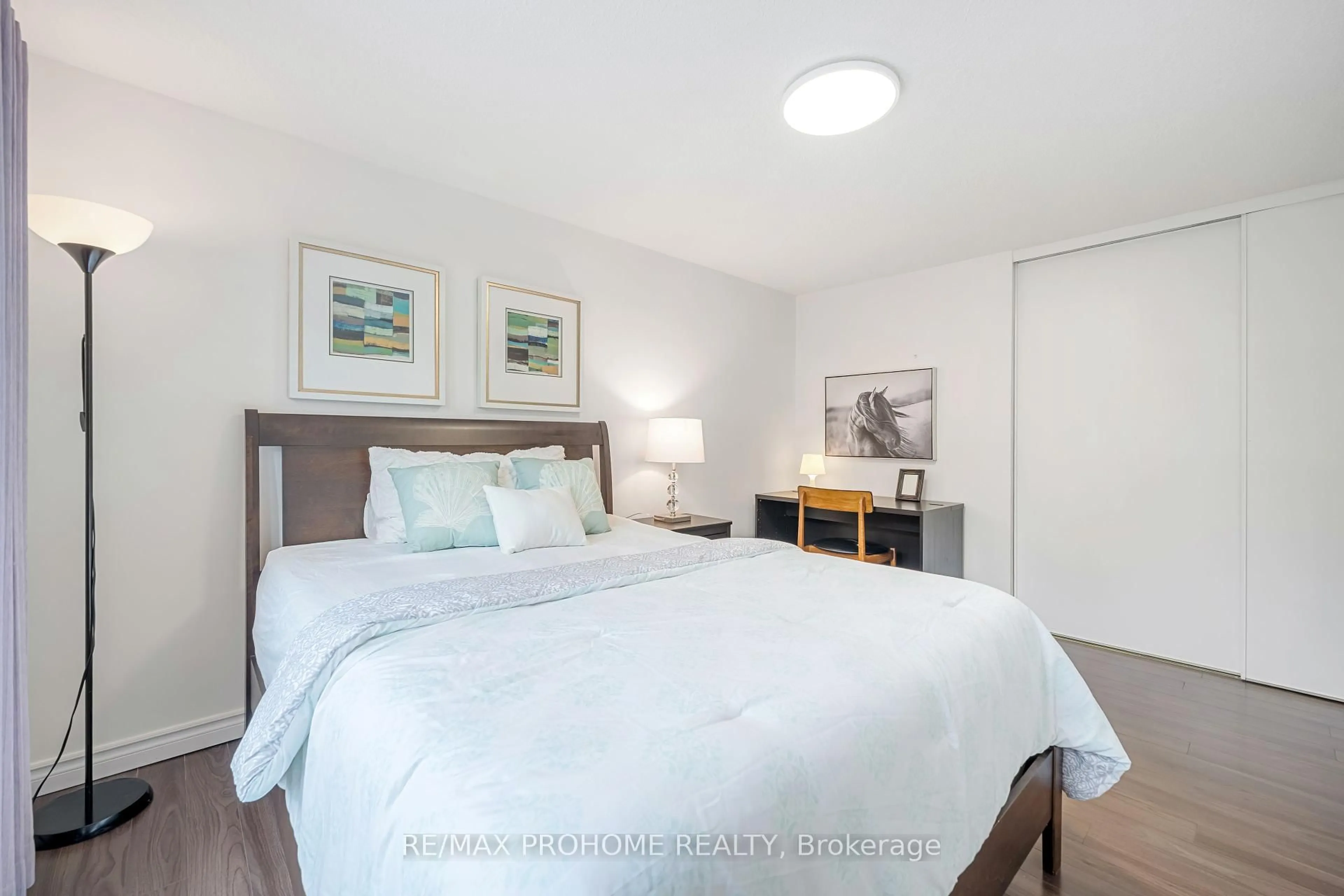 Bedroom with bed, unknown for 80 Purple Sageway N/A, Toronto Ontario M2H 2Z7