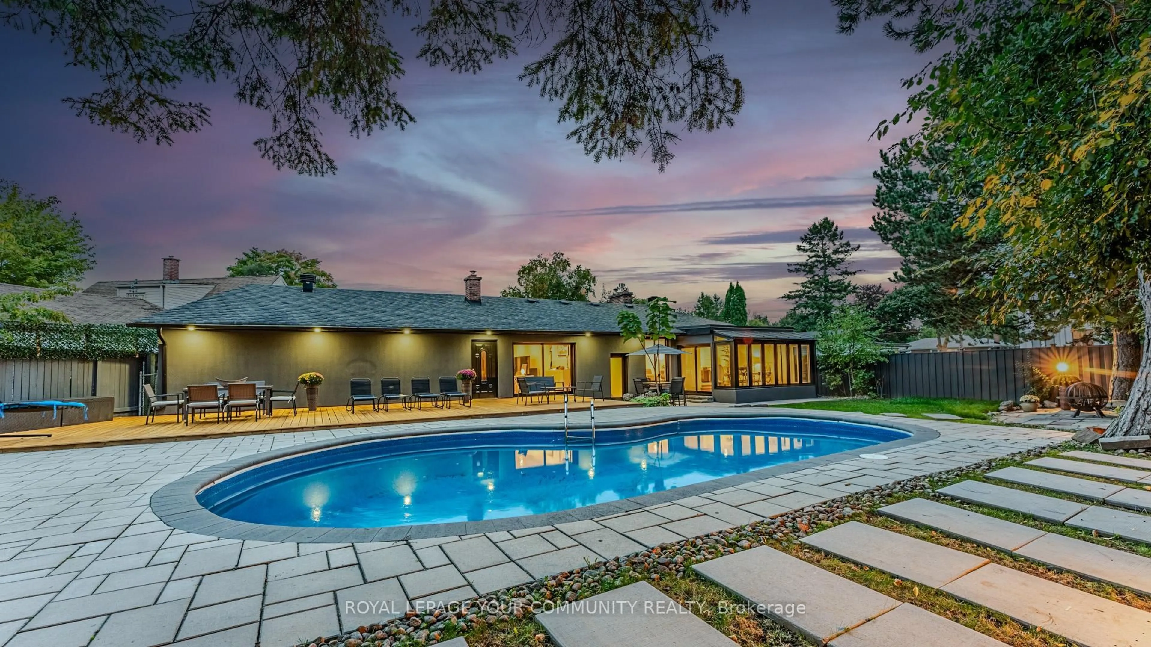 Pool for 33 Cloebury Crt, Toronto Ontario M2R 1V7