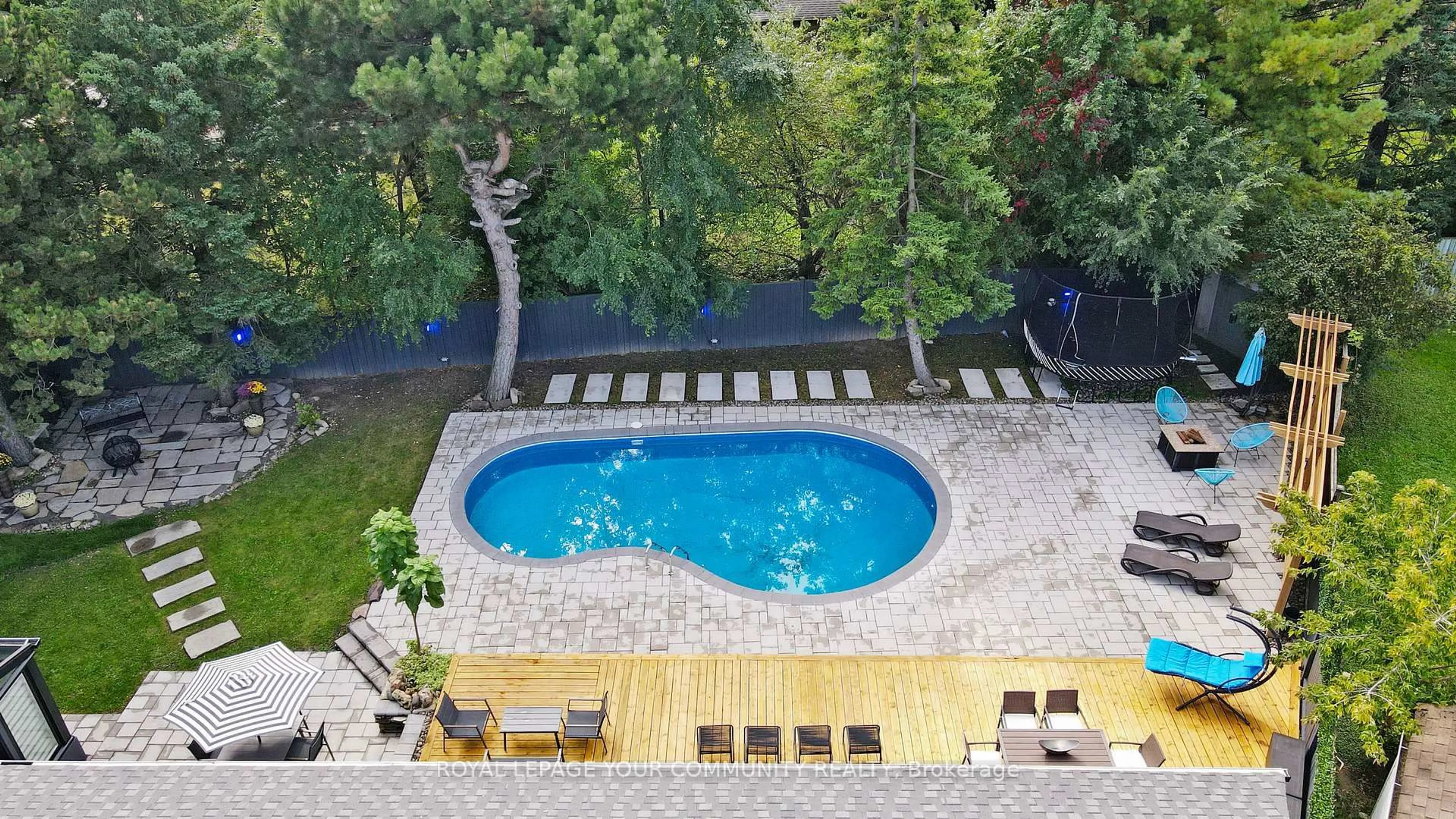 Pool for 33 Cloebury Crt, Toronto Ontario M2R 1V7