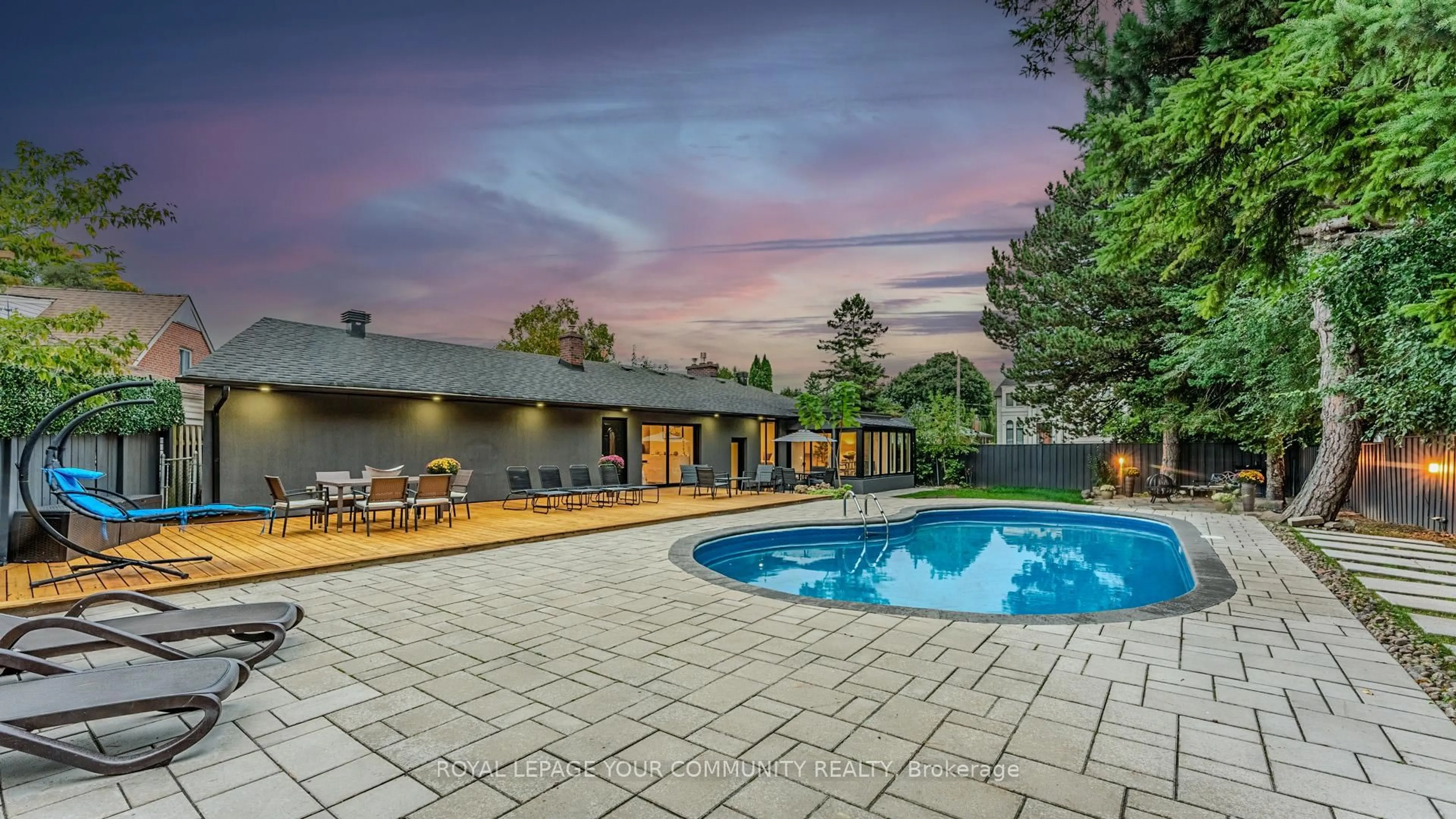 Pool for 33 Cloebury Crt, Toronto Ontario M2R 1V7