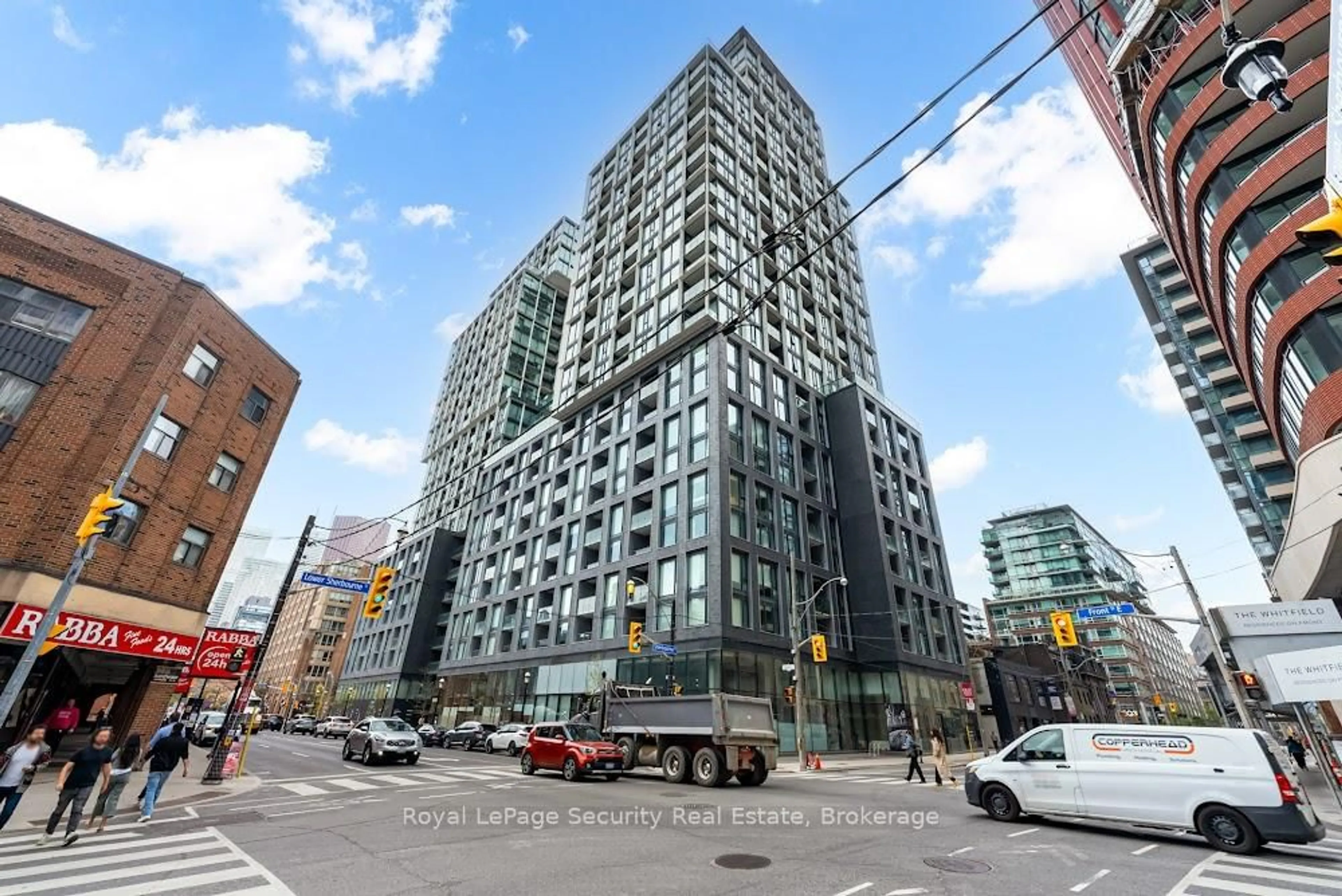 Patio, street for 158 Front St #706, Toronto Ontario M5A 1E5