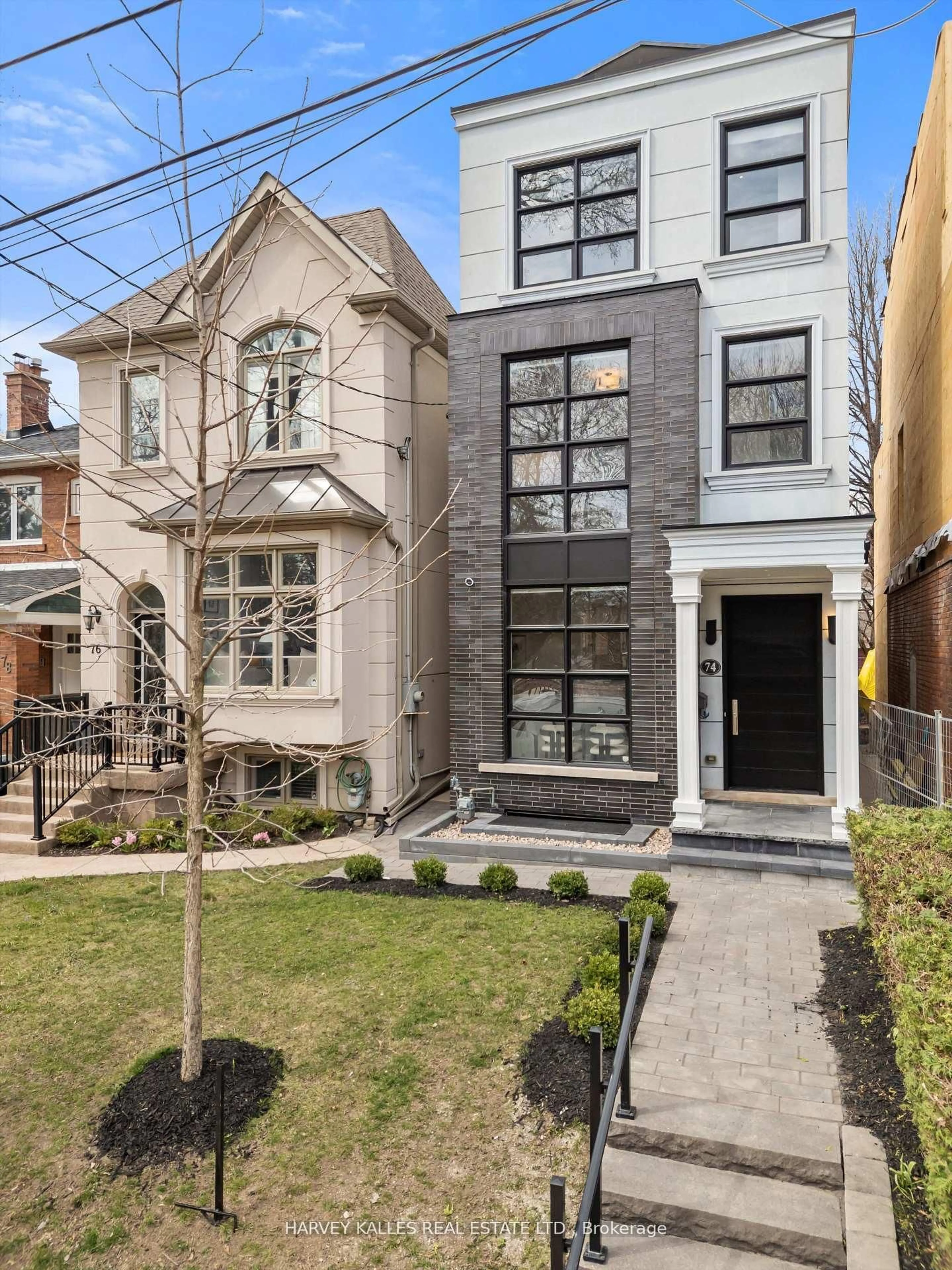 Home with brick exterior material, street for 74 Woburn Ave, Toronto Ontario M5M 1K6