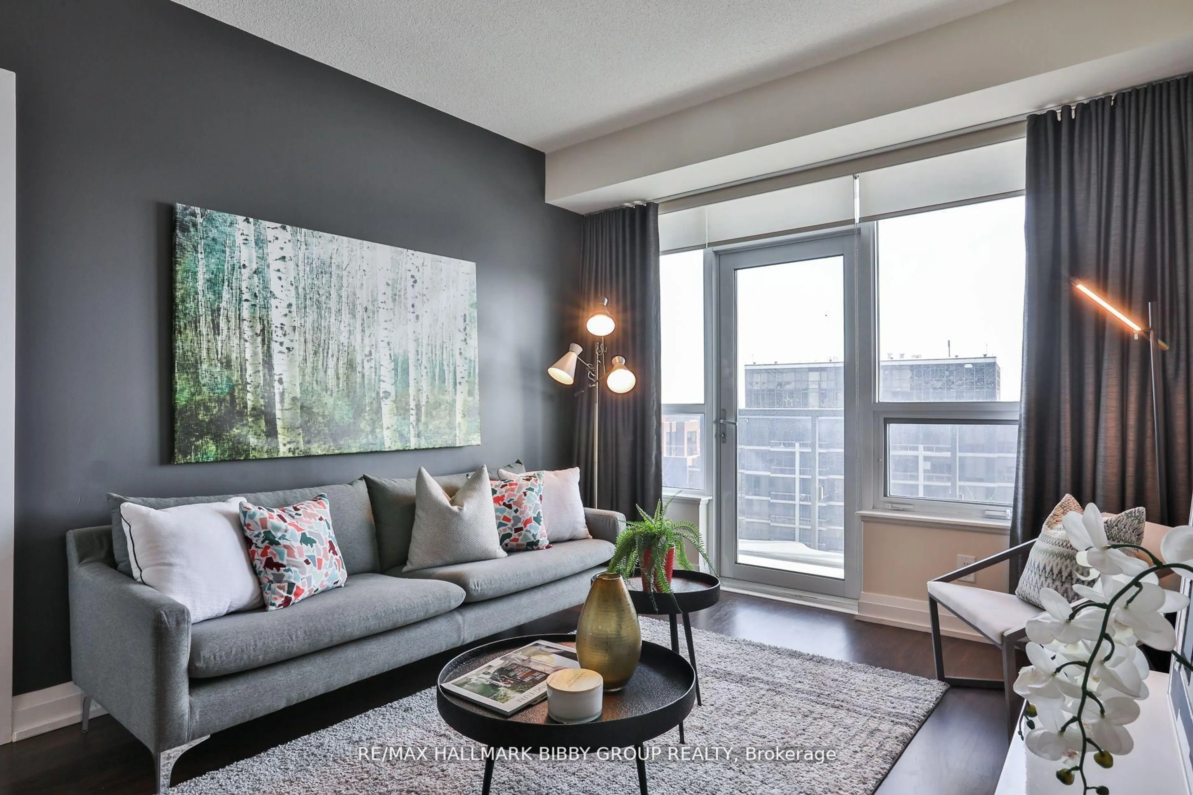 Living room with furniture, unknown for 2 Anndale Dr #3007, Toronto Ontario M2N 0G5