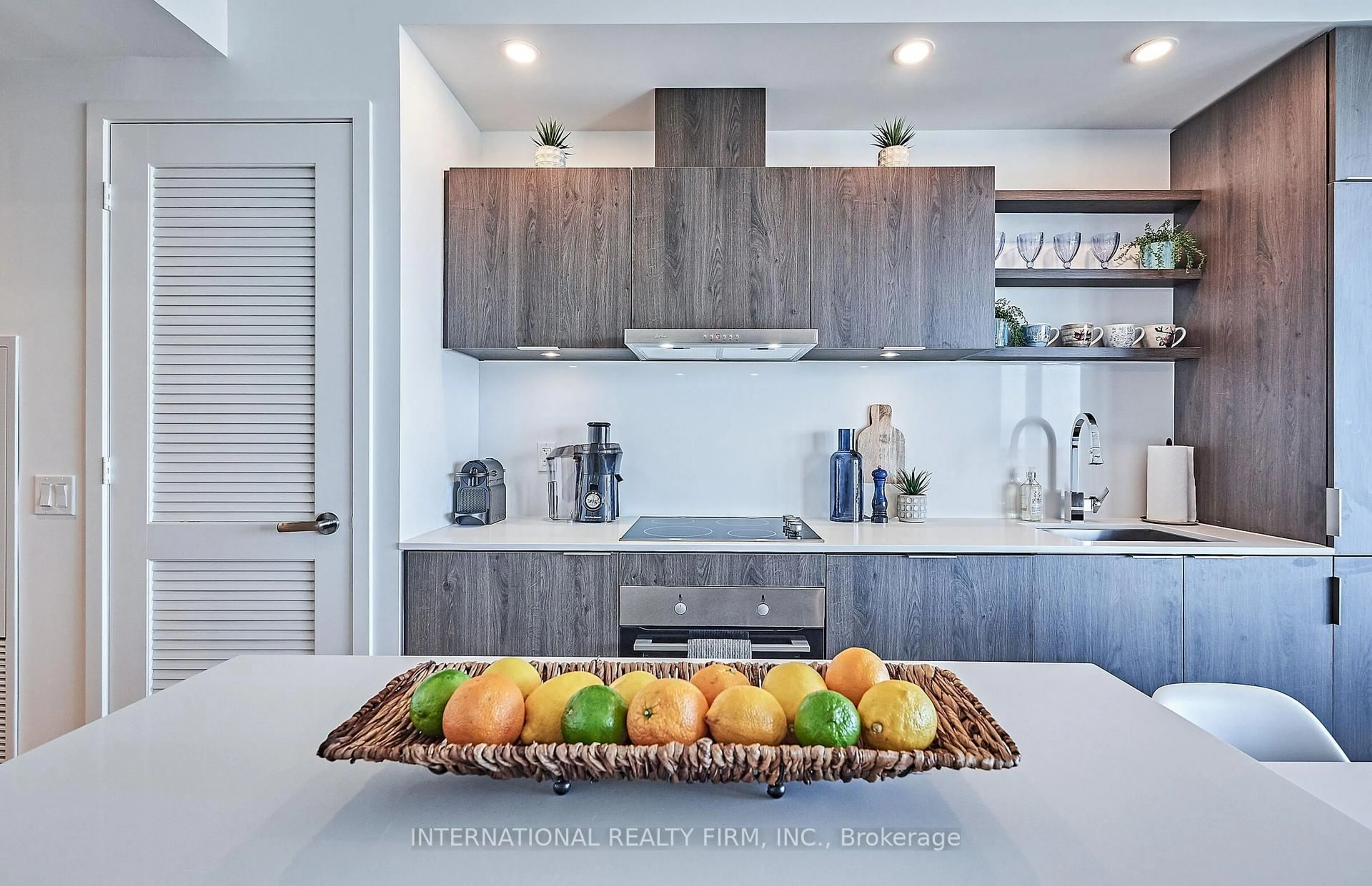 Contemporary kitchen, unknown for 16 Bonnycastle St #3805, Toronto Ontario M5A 4M6