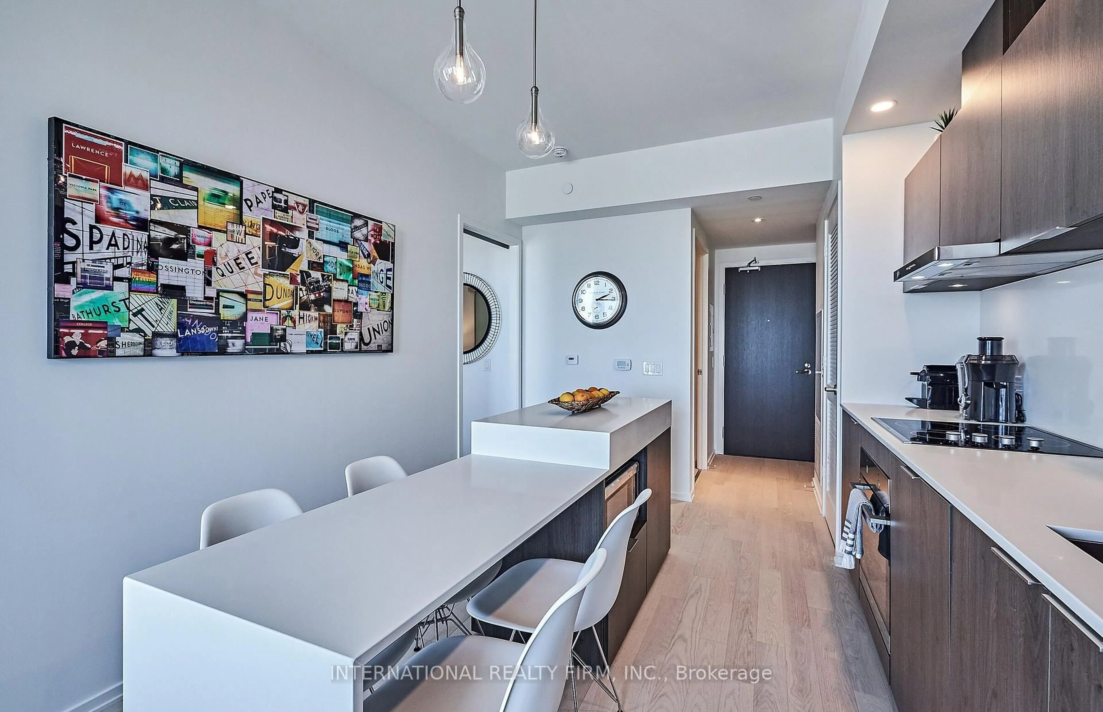 Contemporary kitchen, unknown for 16 Bonnycastle St #3805, Toronto Ontario M5A 4M6