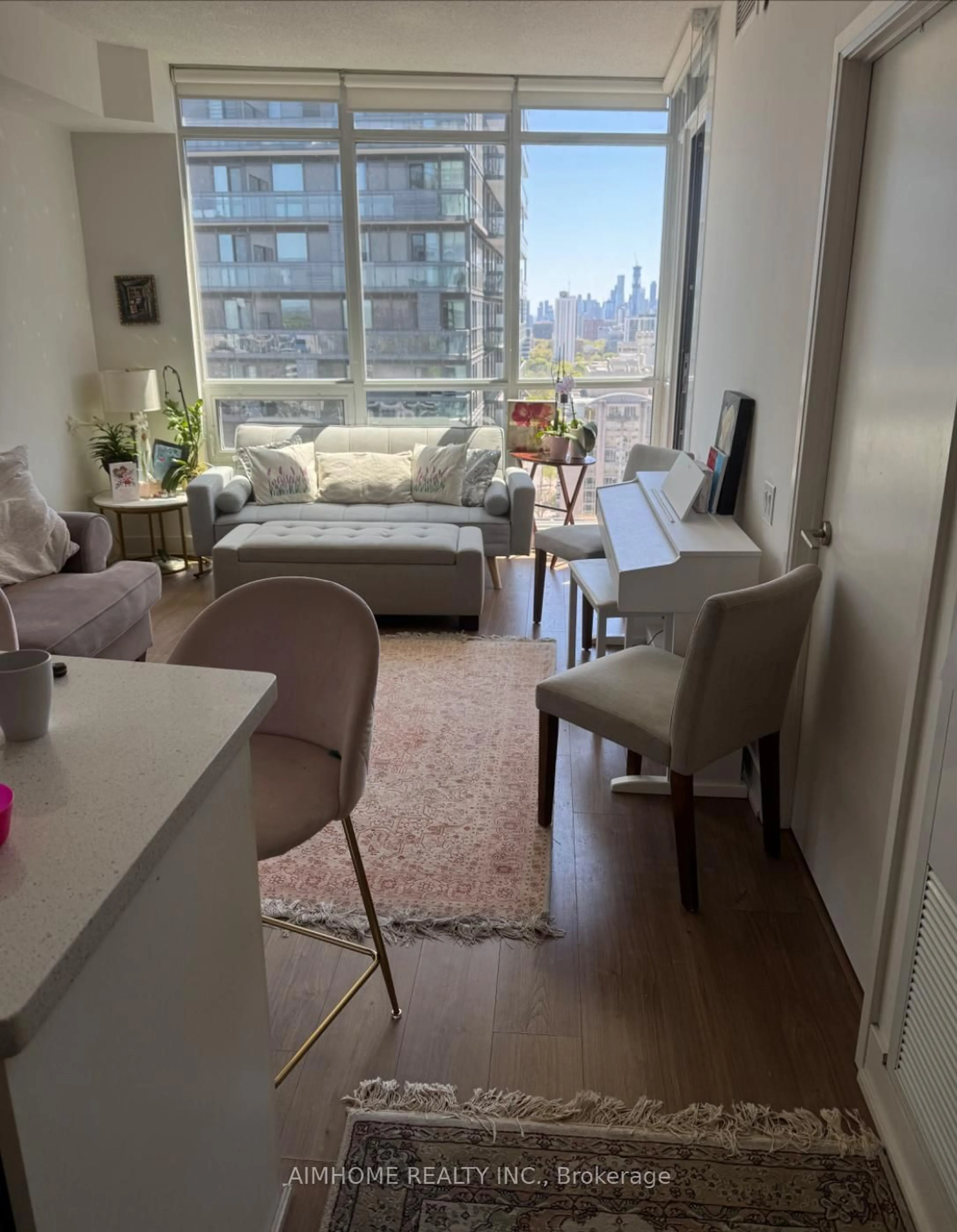 Living room with furniture, unknown for 30 Roehampton Ave #2011, Toronto Ontario M4P 1R2