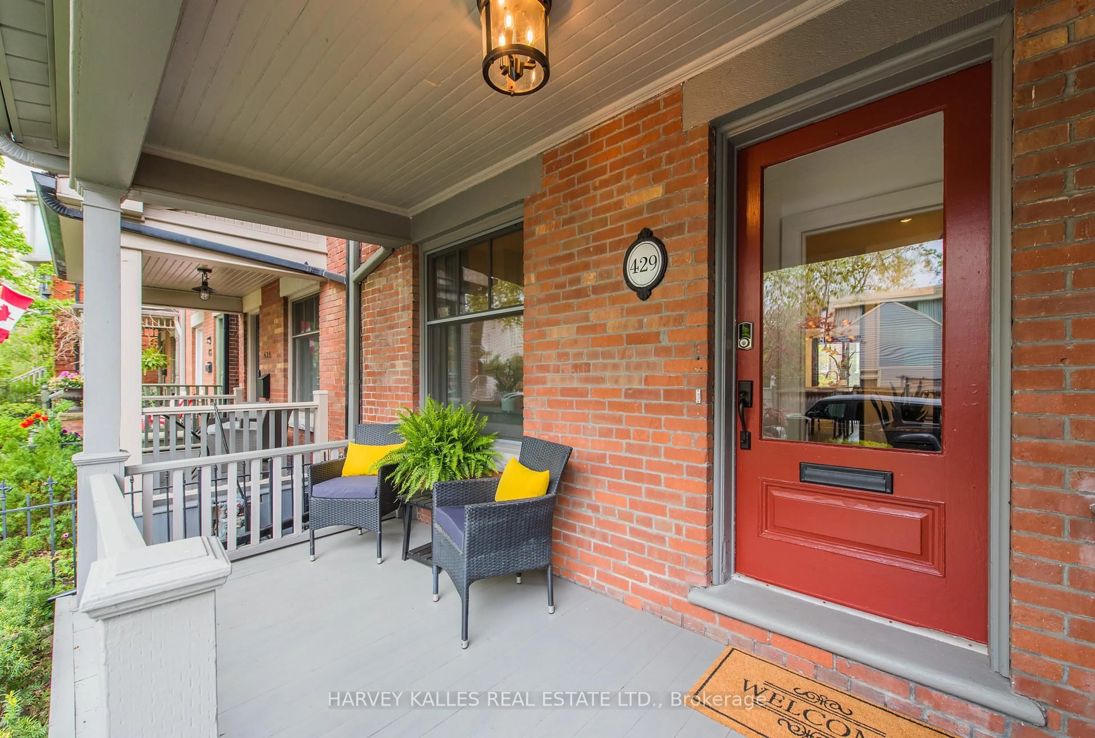 Patio, street for 429 Sumach St, Toronto Ontario M4X 1V6