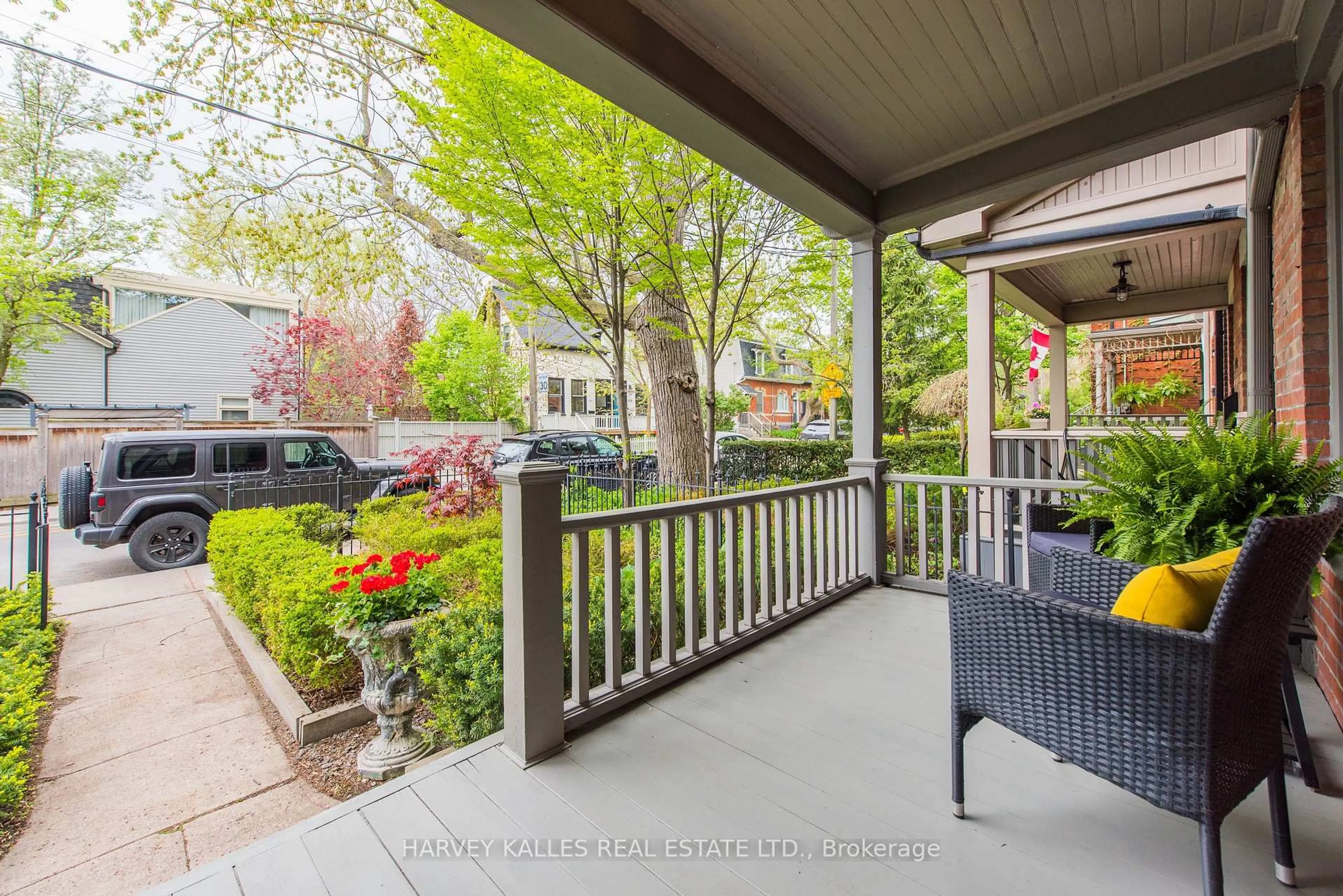 Patio, street for 429 Sumach St, Toronto Ontario M4X 1V6