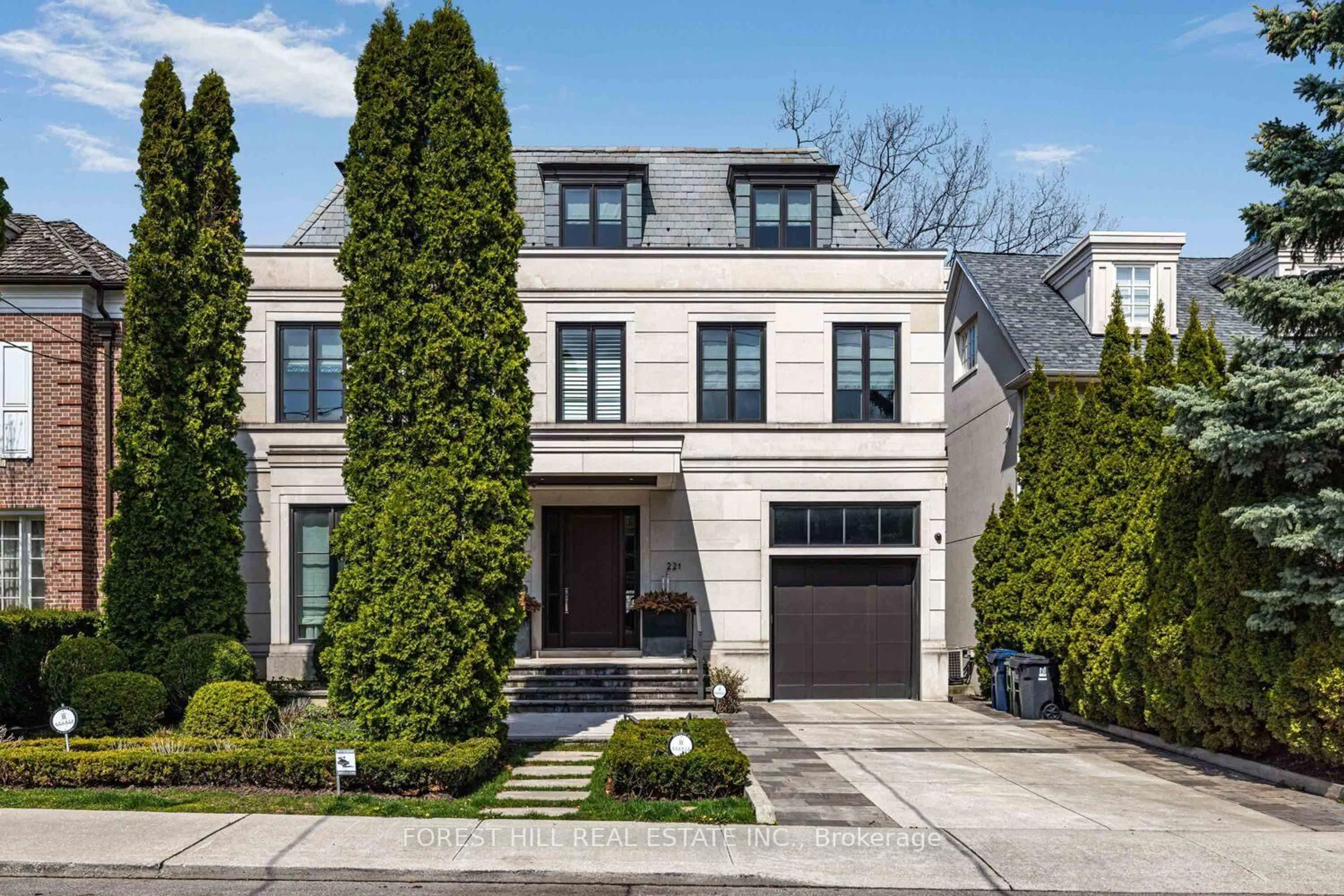 Home with brick exterior material, street for 221 Dunvegan Rd, Toronto Ontario M5P 2P3