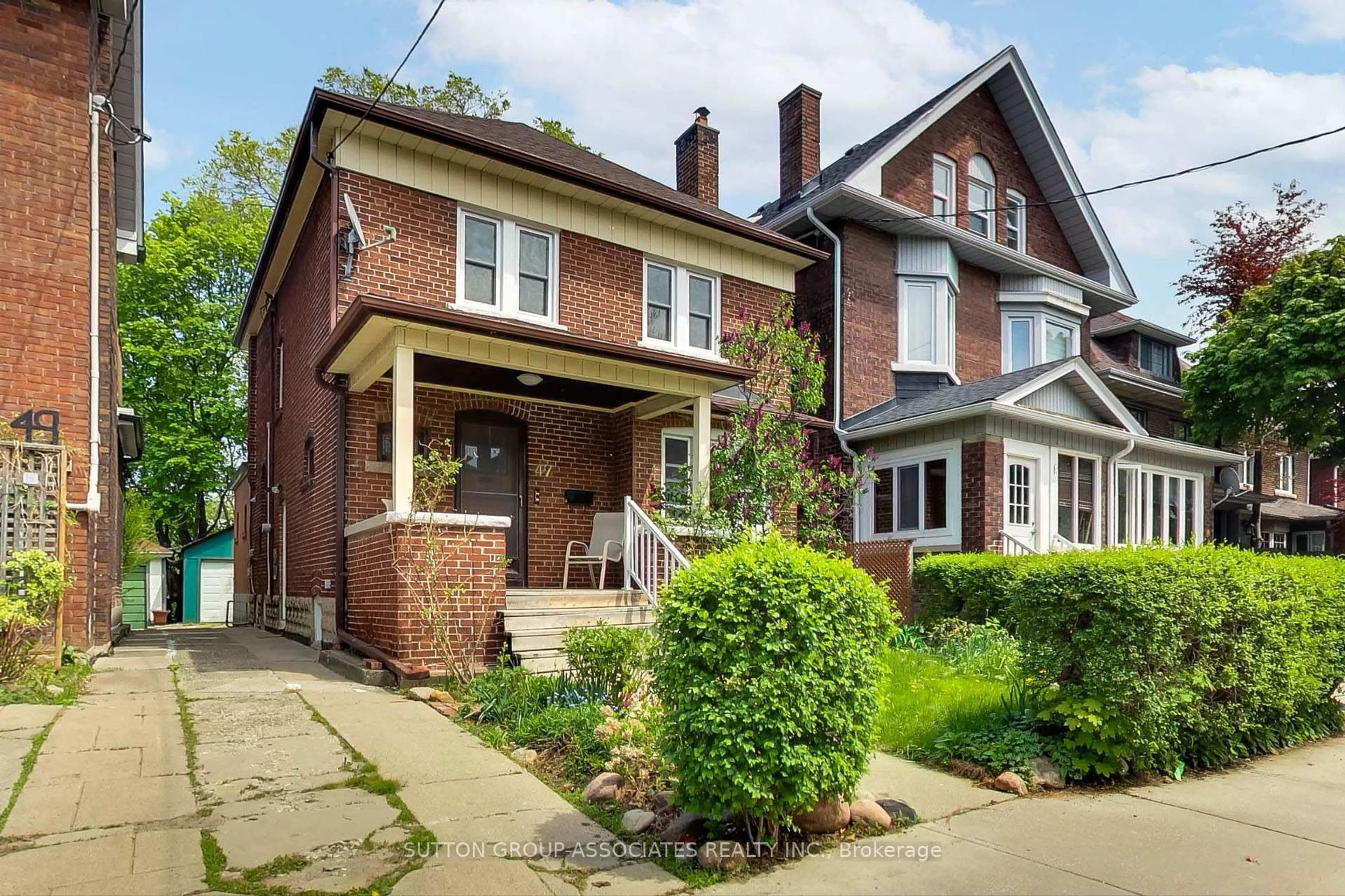 Home with brick exterior material, street for 47 Robina Ave, Toronto Ontario M6C 3Y5