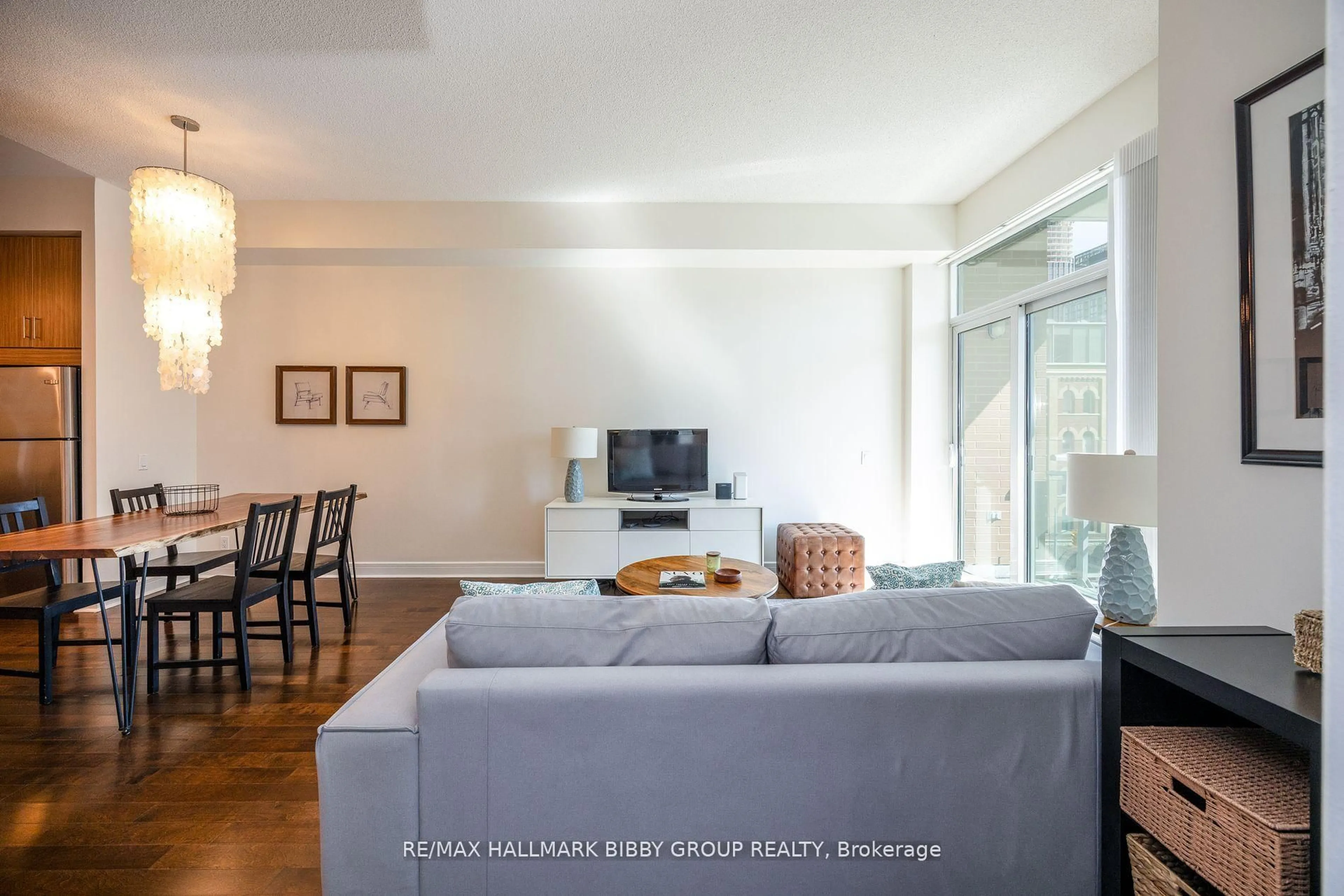 Living room with furniture, unknown for 112 George St #S420, Toronto Ontario M5A 2M5