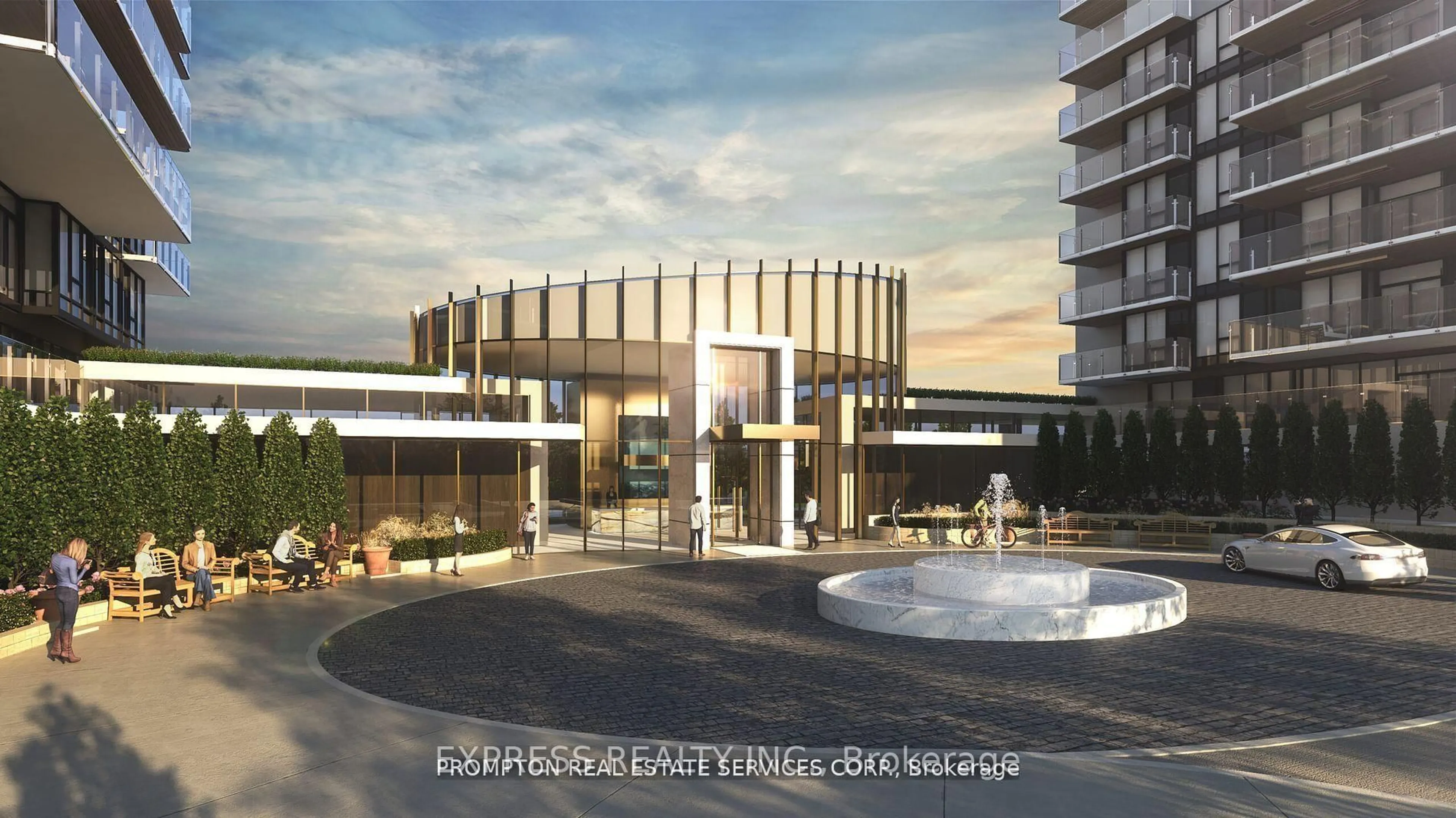 Indoor foyer for 27 Mcmahon Dr #1015, Toronto Ontario M2K 0J2
