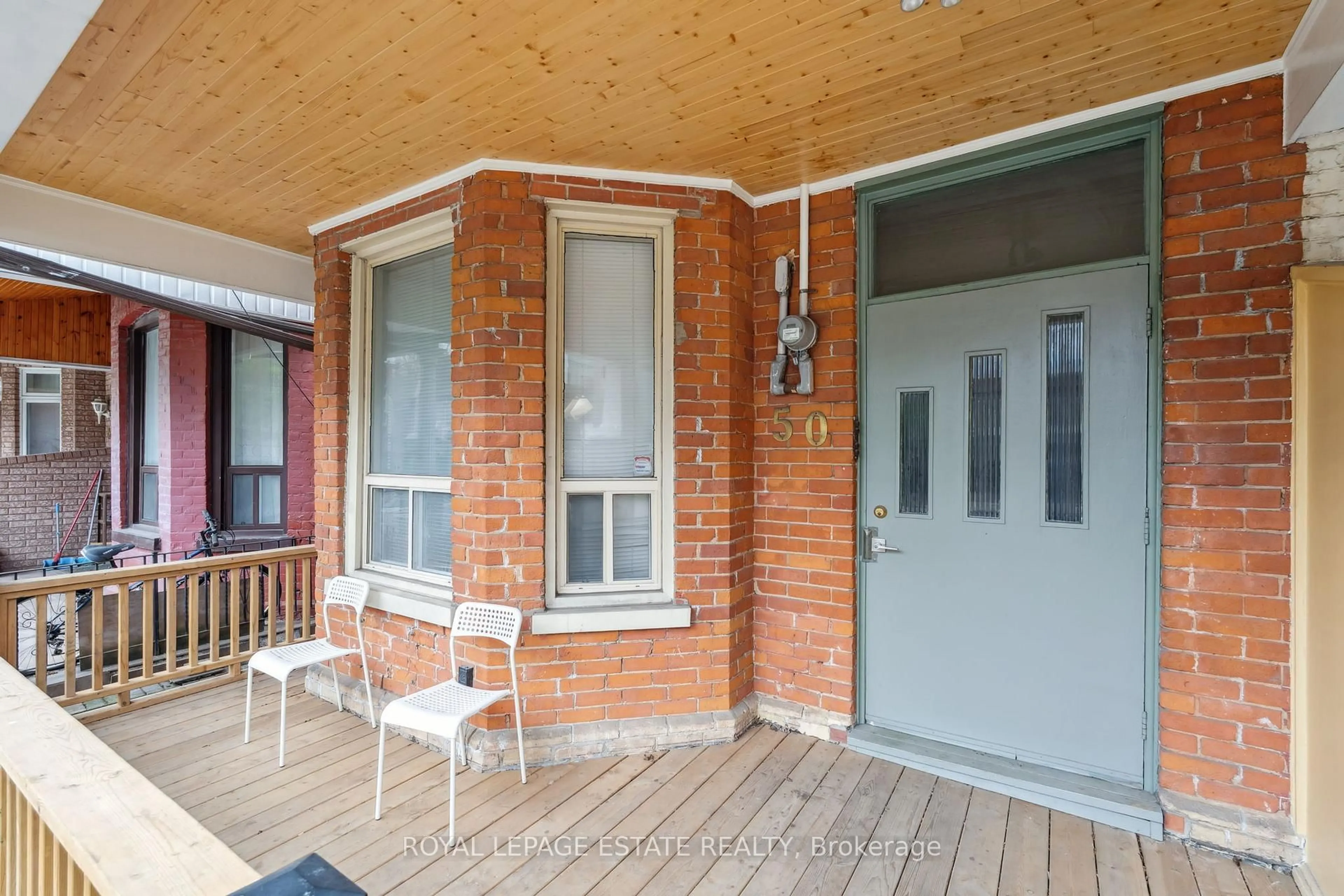 Home with brick exterior material, street for 50 Grove Ave, Toronto Ontario M6J 3B6