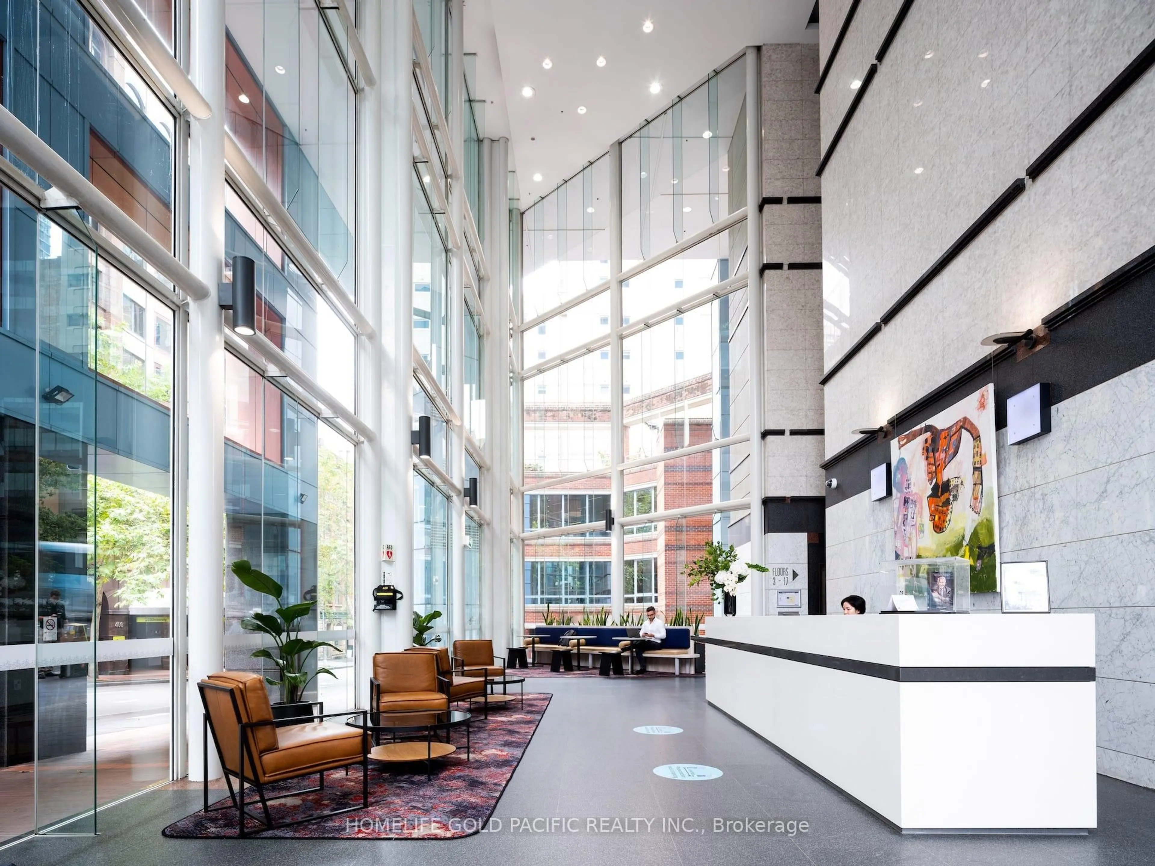 Lobby for 1 Market St #3008, Toronto Ontario M5E 0A2