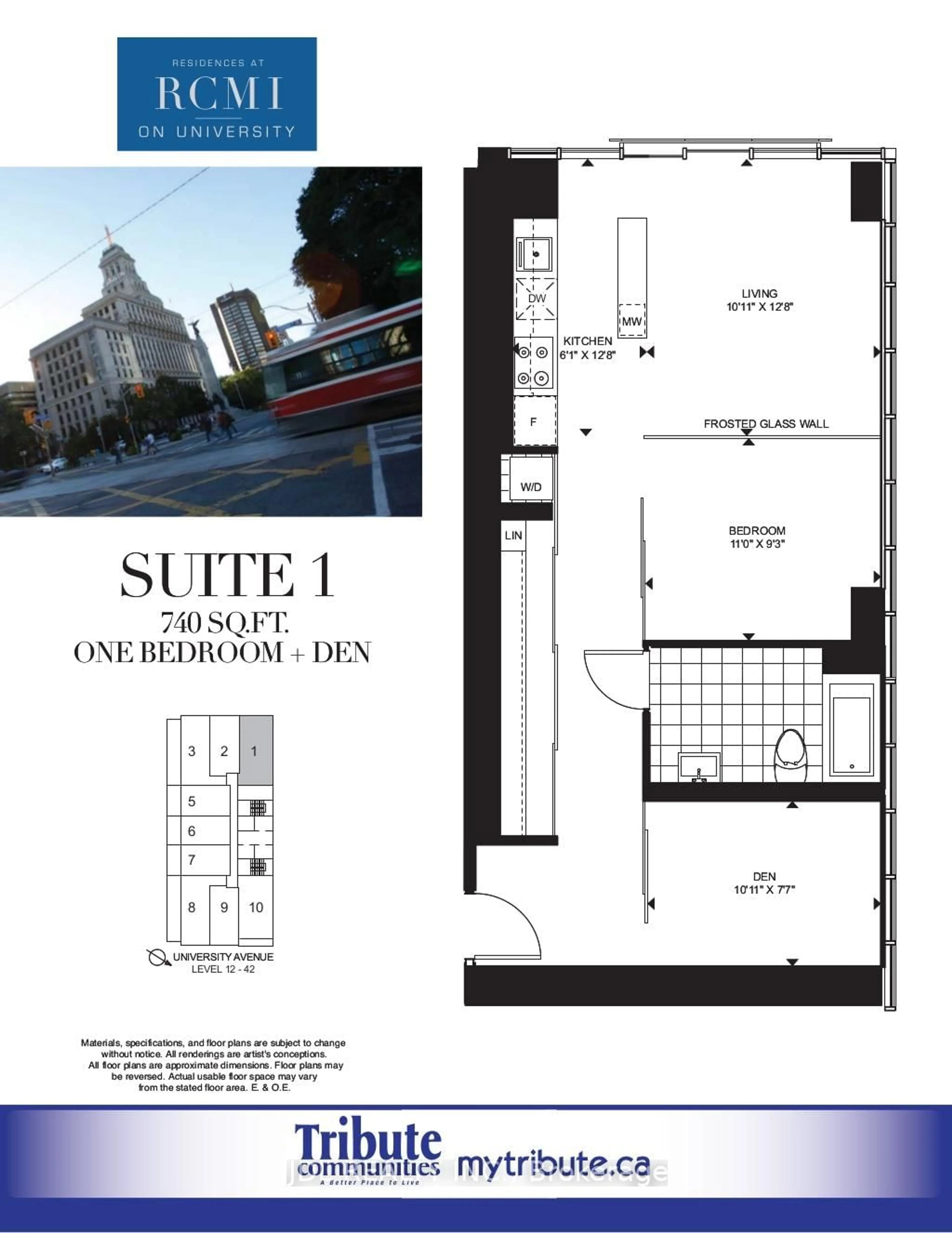 Floor plan for 426 University Ave #3201, Toronto Ontario M5G 1S9