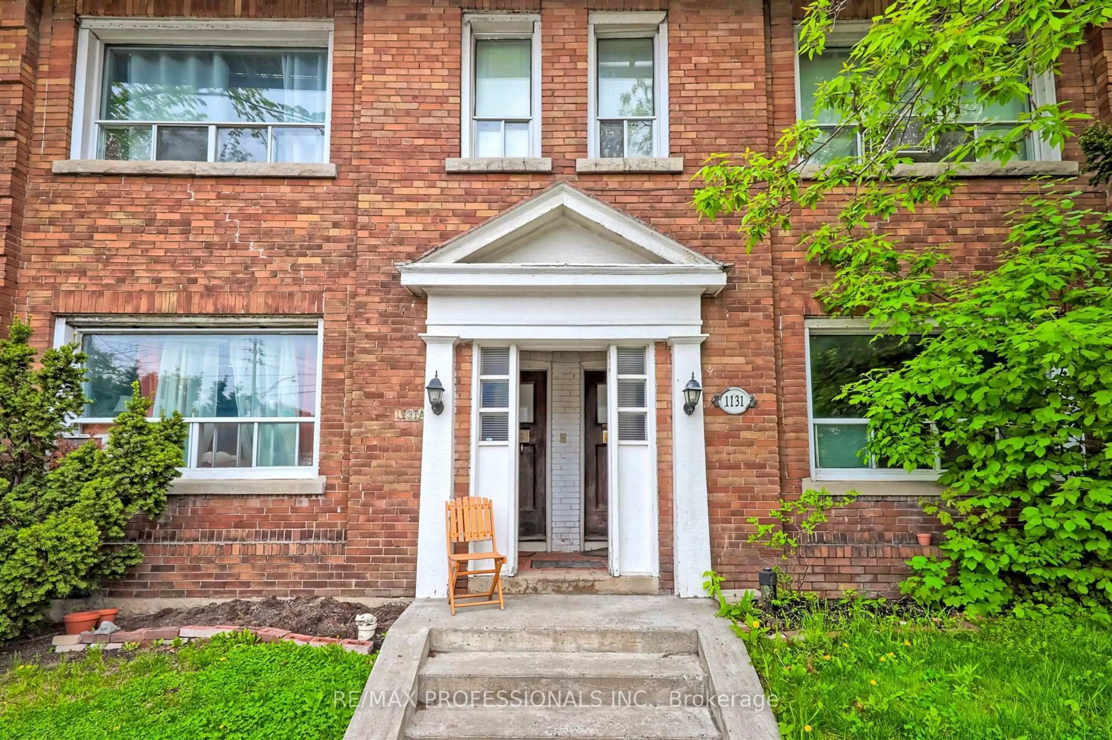 Home with brick exterior material, street for 1131 & 1131A Avenue Rd, Toronto Ontario M5N 2E5