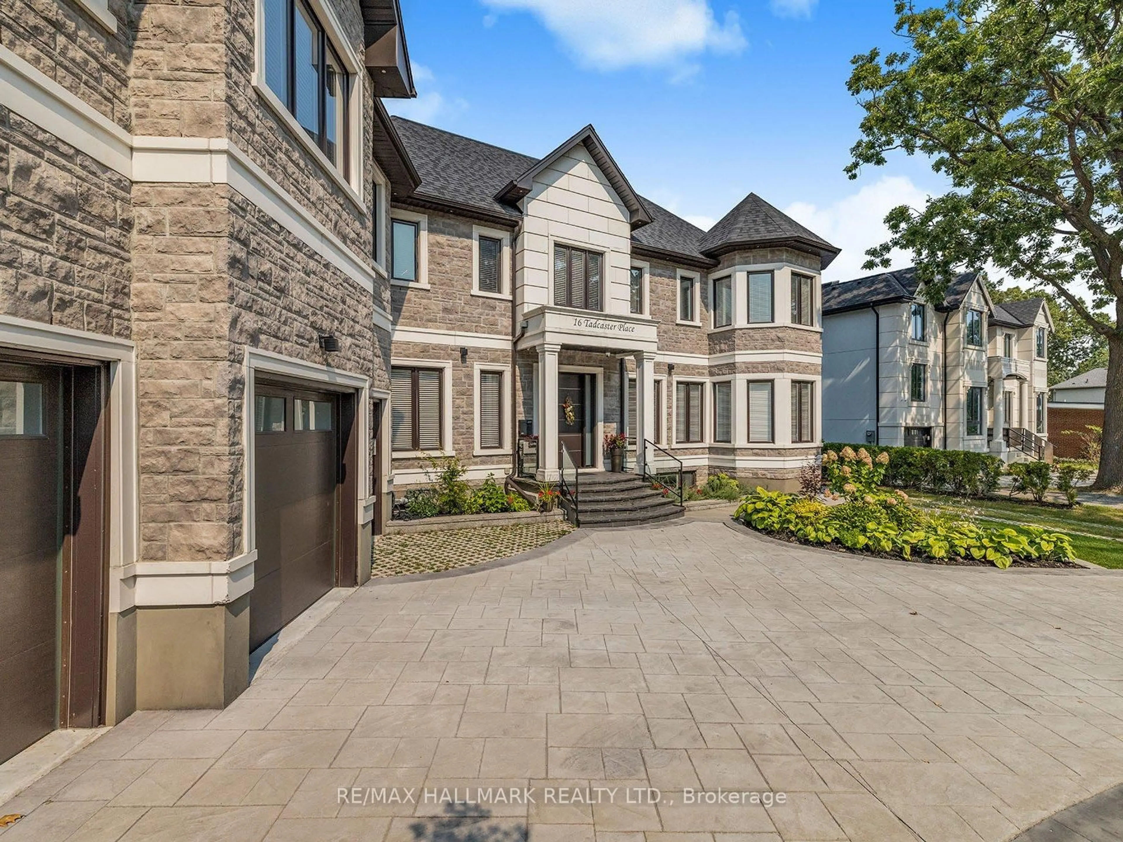 Home with brick exterior material, street for 16 Tadcaster Pl, Toronto Ontario M3B 1G7