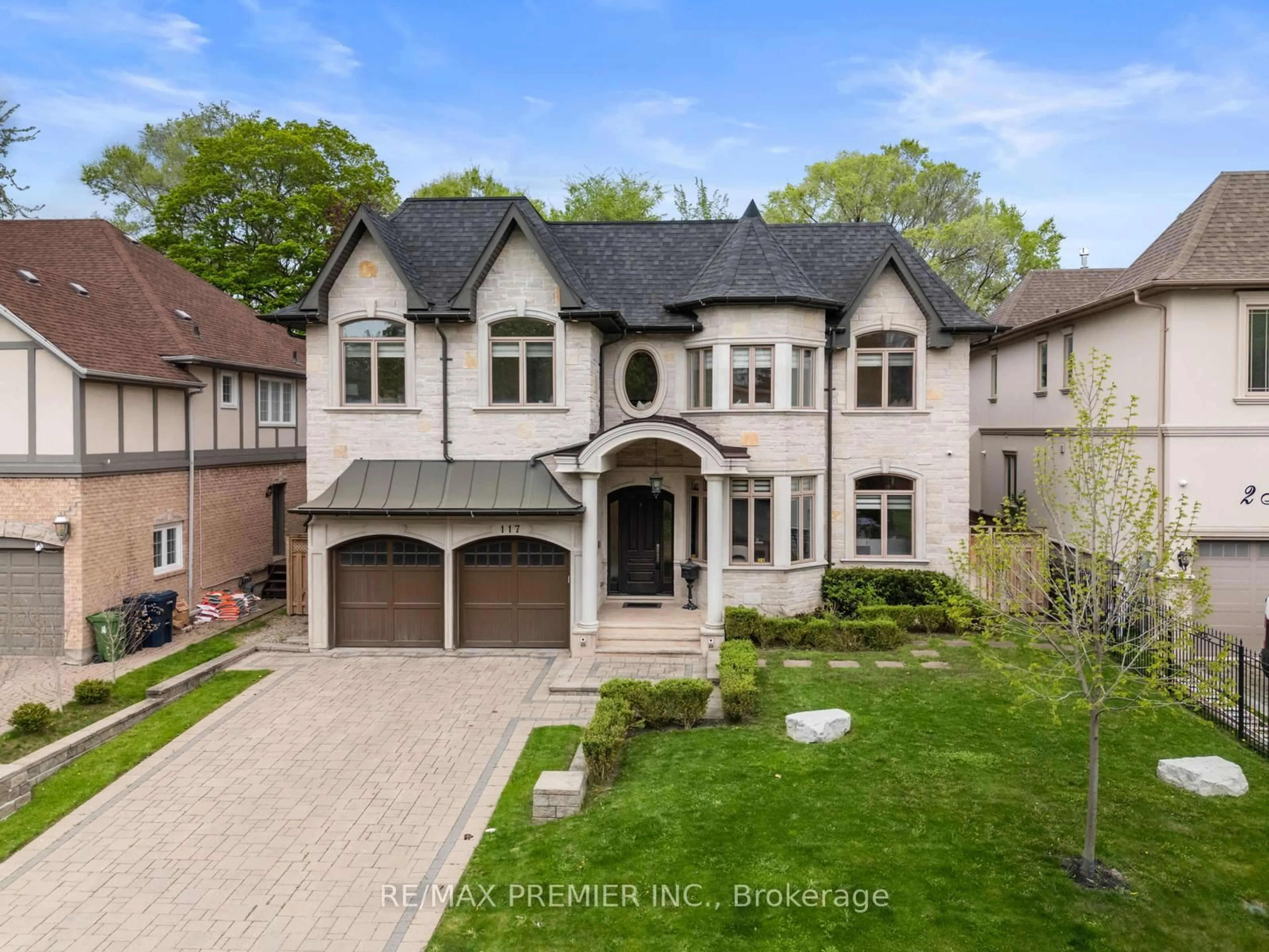 Home with brick exterior material, street for 117 Upper Canada Dr, Toronto Ontario M2P 1S7