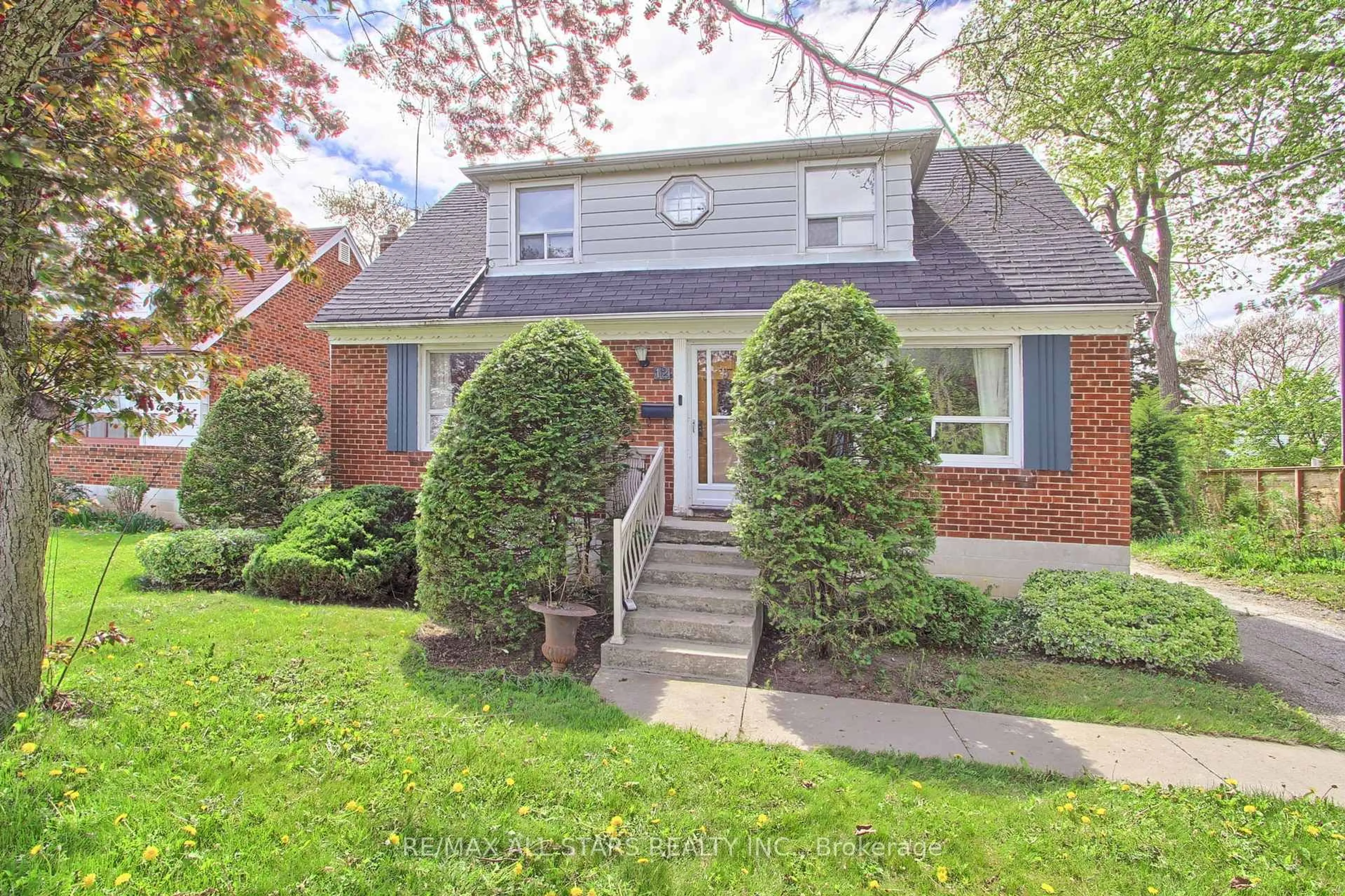 Home with brick exterior material, street for 12 Grantbrook St, Toronto Ontario M2R 2E7