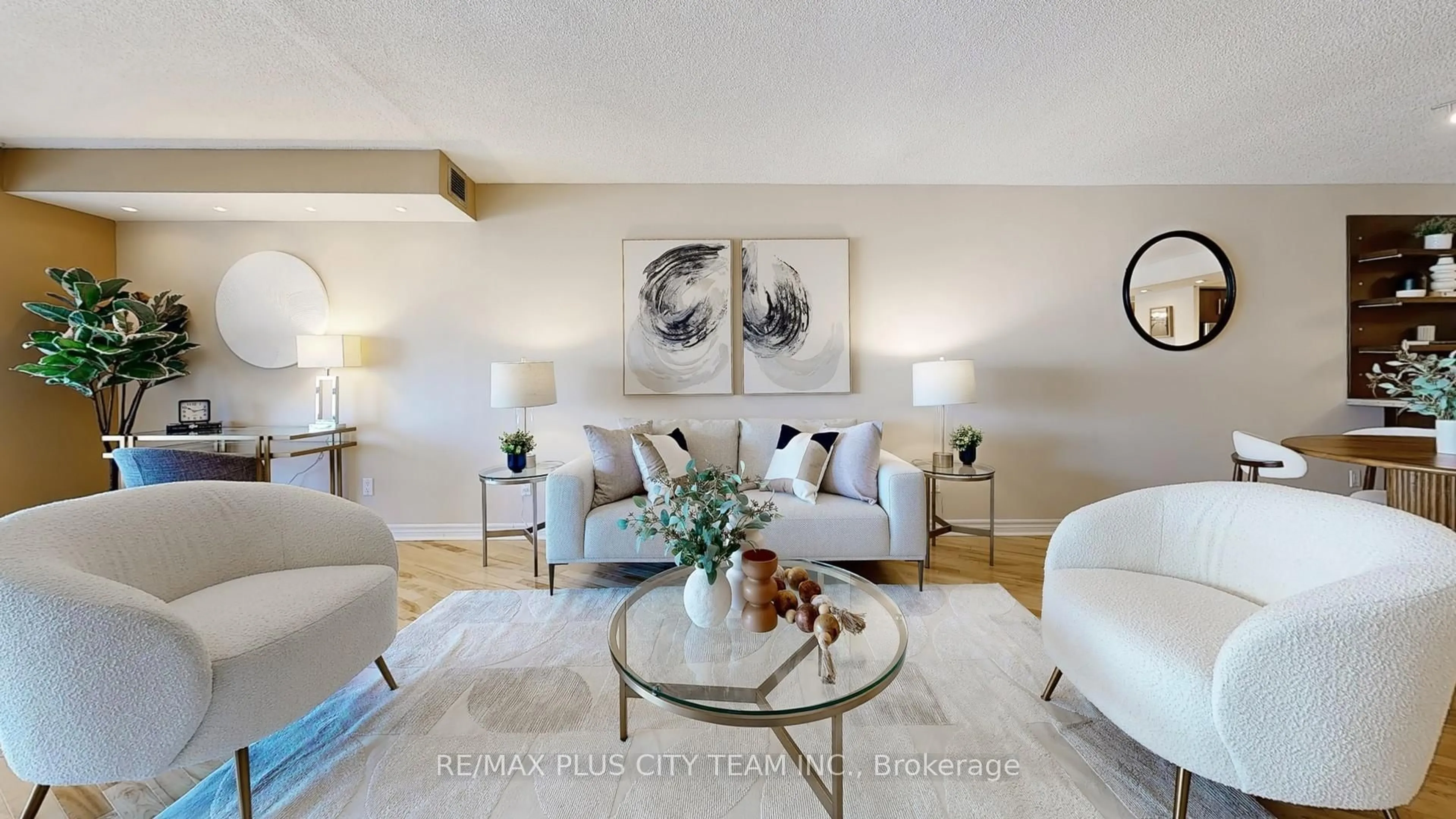 Living room with furniture, unknown for 25 The Esplanade N/A #1615, Toronto Ontario M5E 1W5