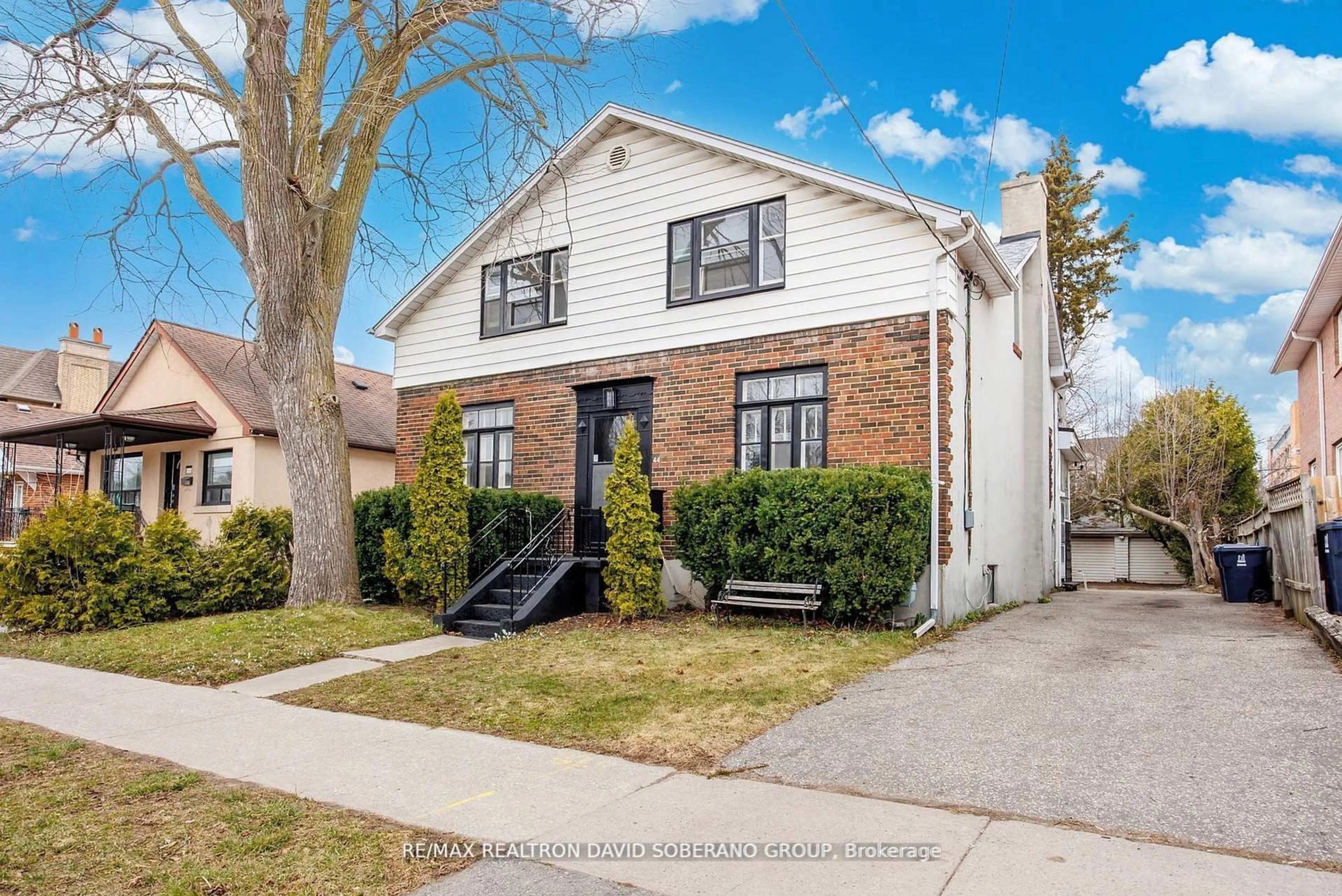 Home with brick exterior material, street for 44 Sultana Ave, Toronto Ontario M6A 1T1