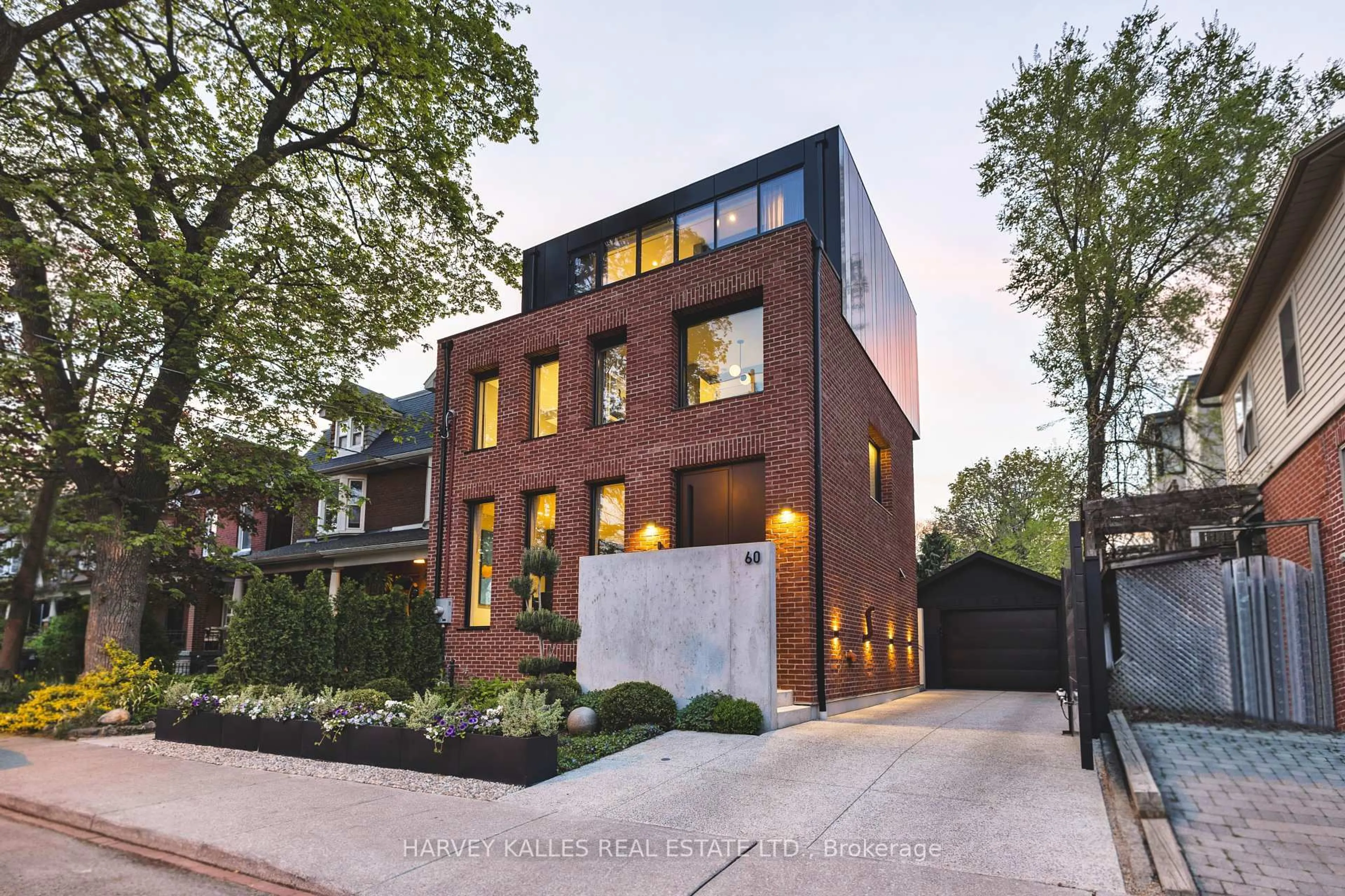Home with brick exterior material, street for 60 Follis Ave, Toronto Ontario M6G 1S6