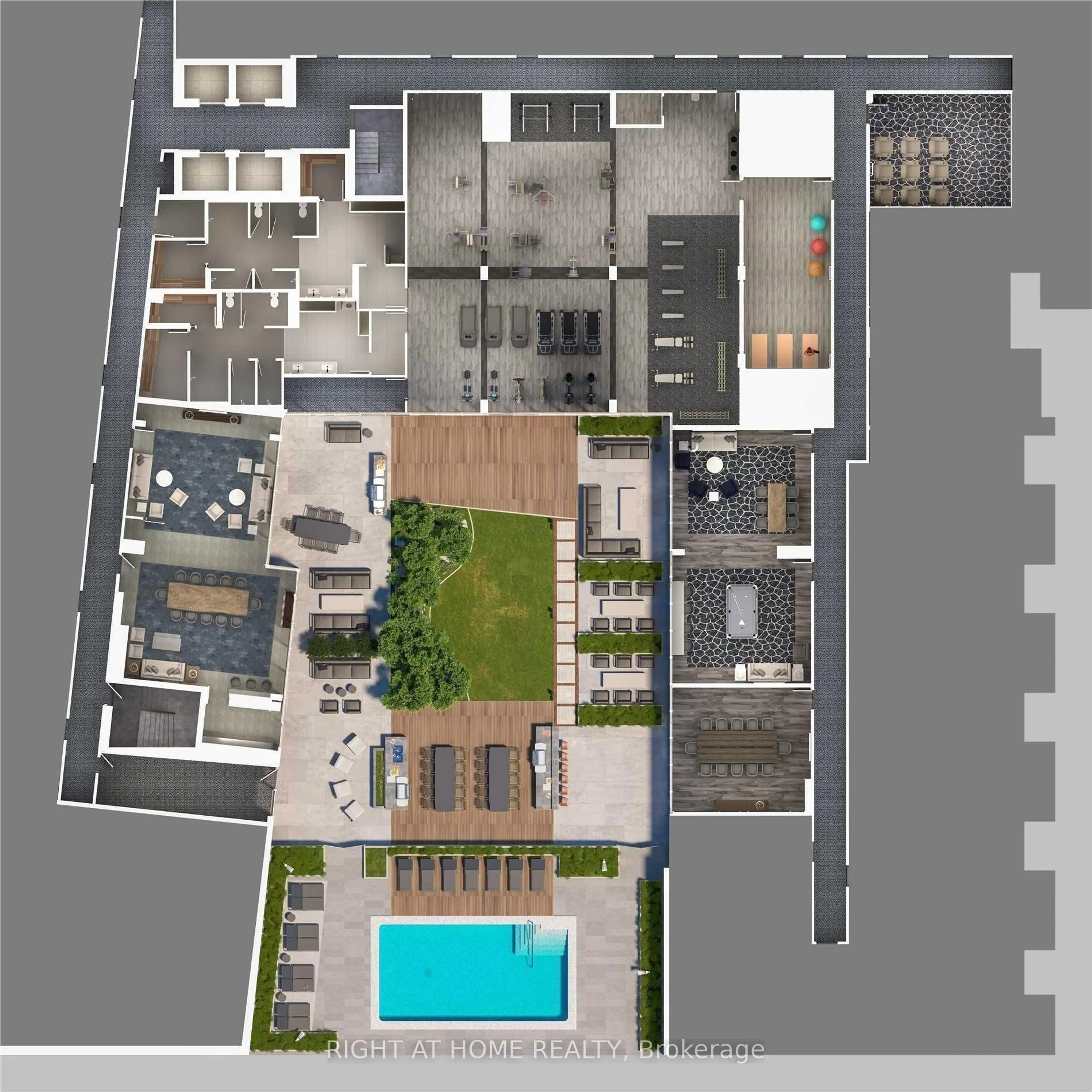 Floor plan for 543 Richmond St #334, Toronto Ontario M5V 1Y6