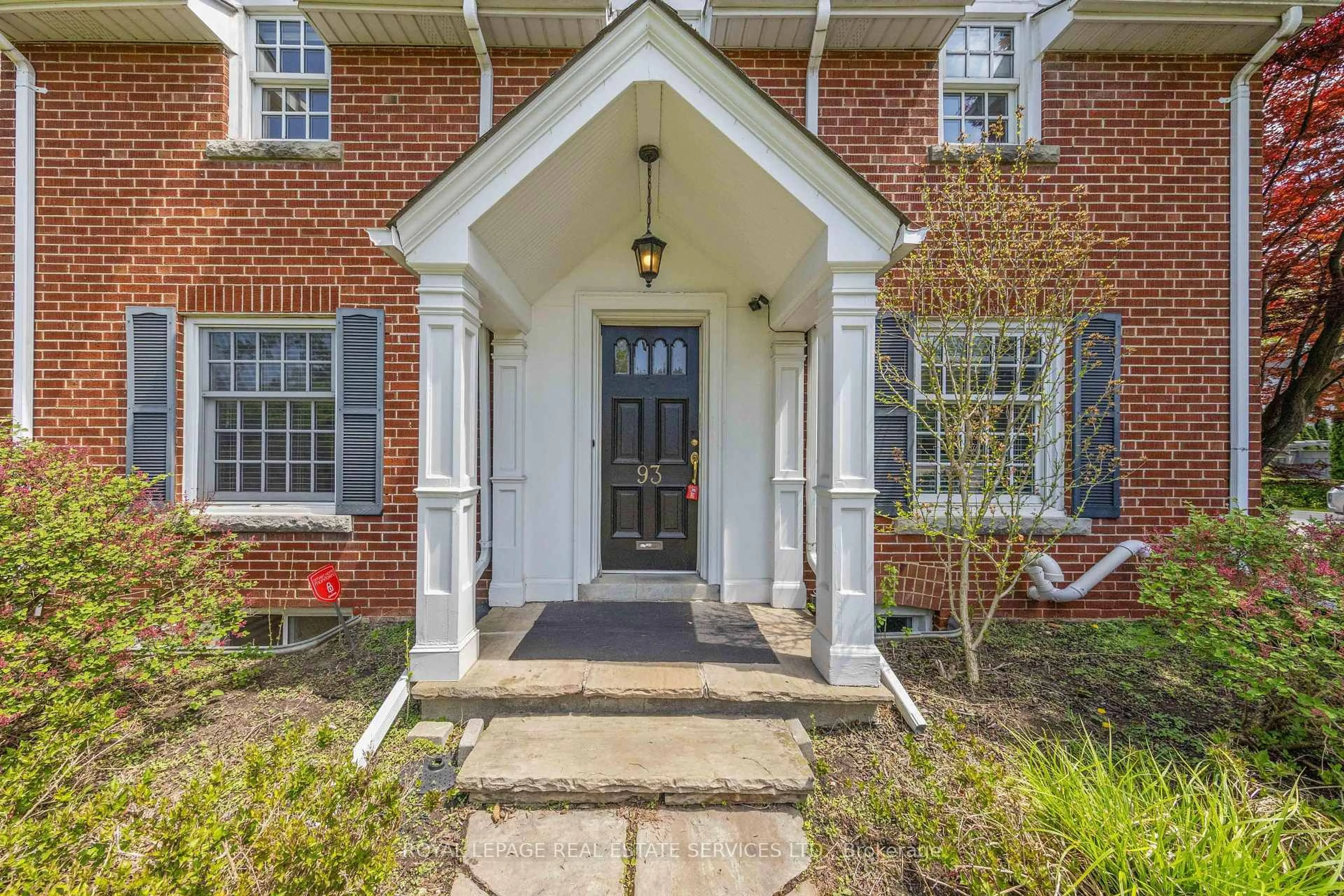 Home with brick exterior material, street for 93 Esgore Dr, Toronto Ontario M5M 3S1