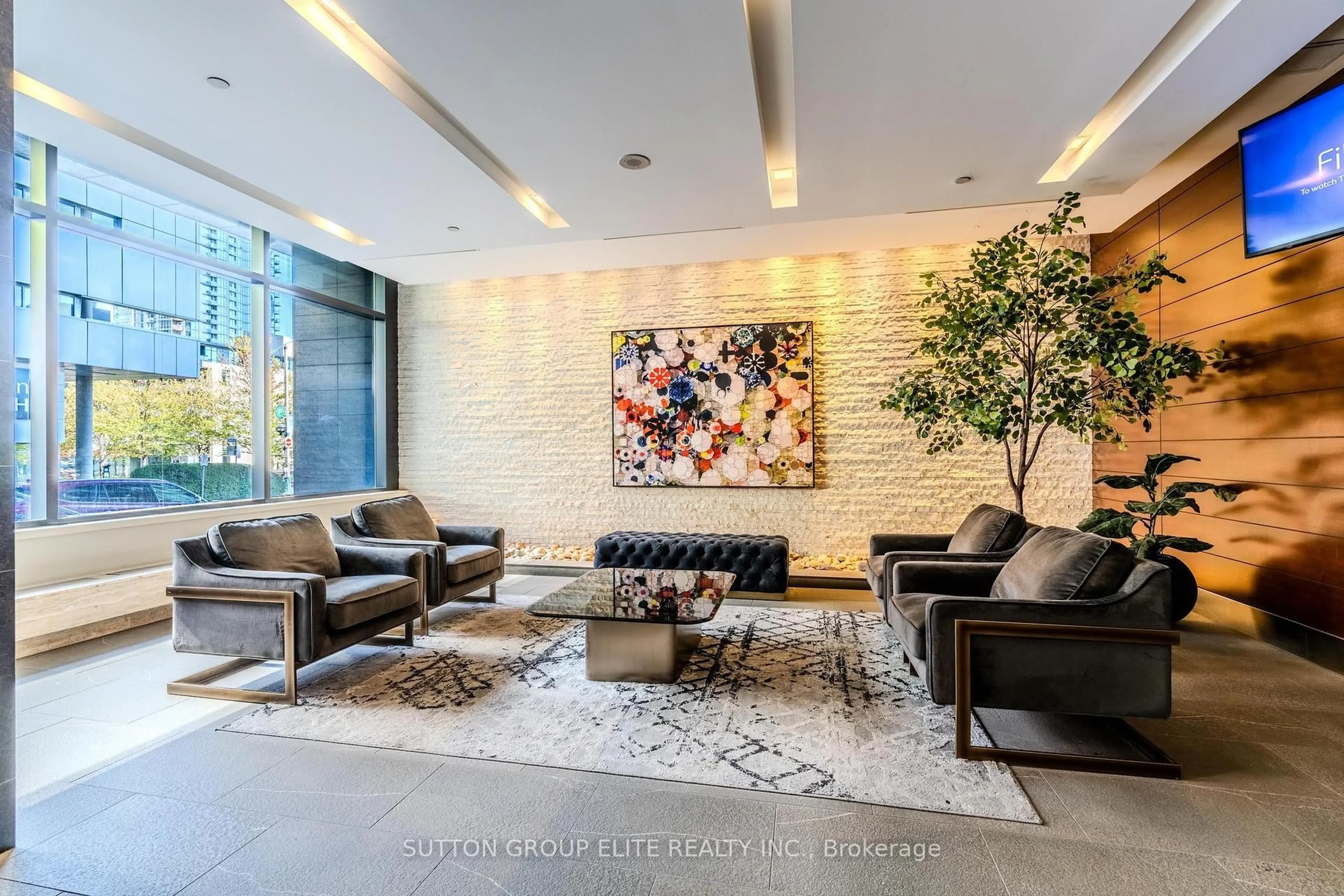 Lobby for 8 Telegram Mews #910, Toronto Ontario M5V 3Z5