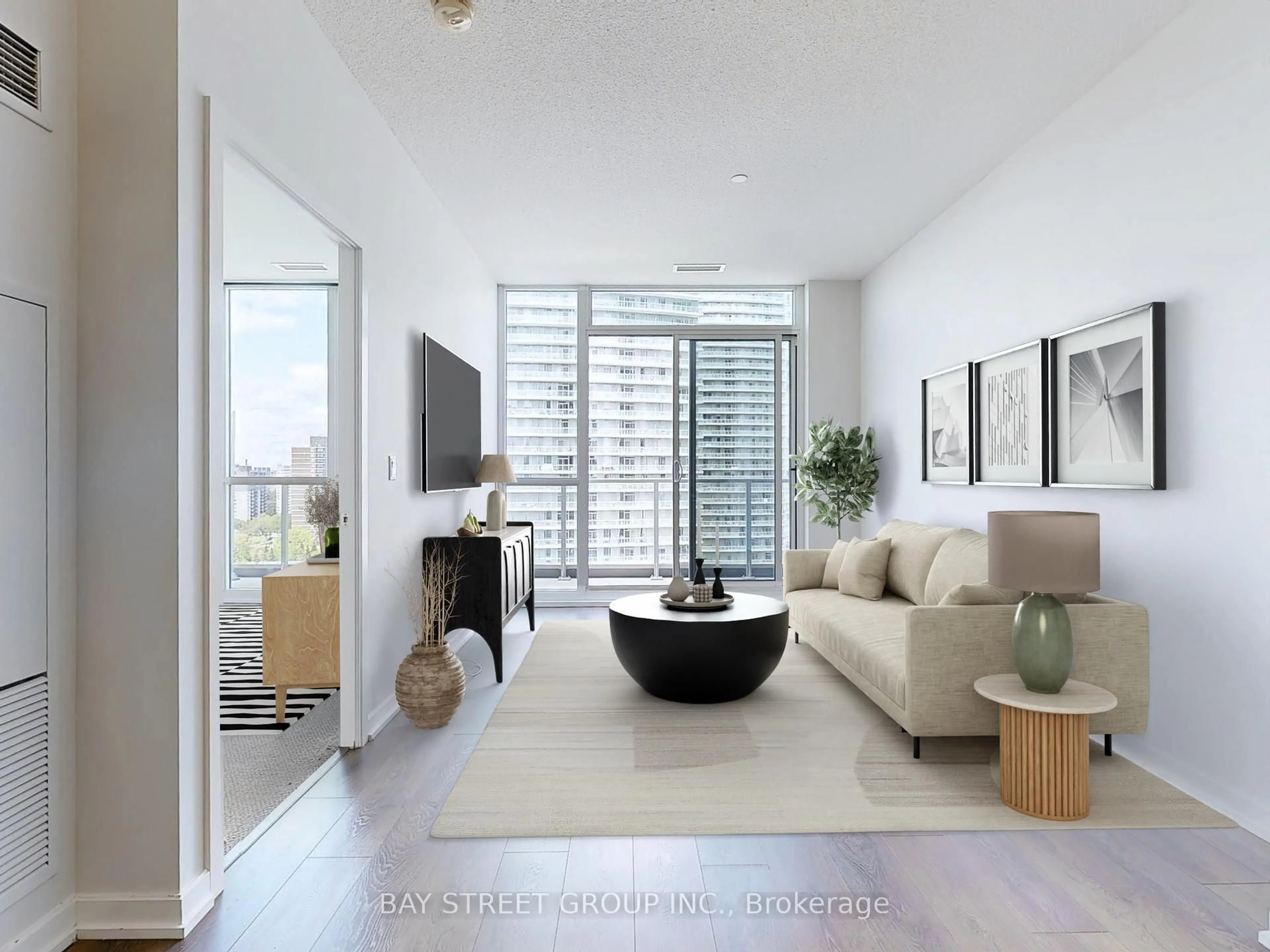 Living room with furniture, unknown for 52 FOREST MANOR Rd #1303, Toronto Ontario M2J 0E2