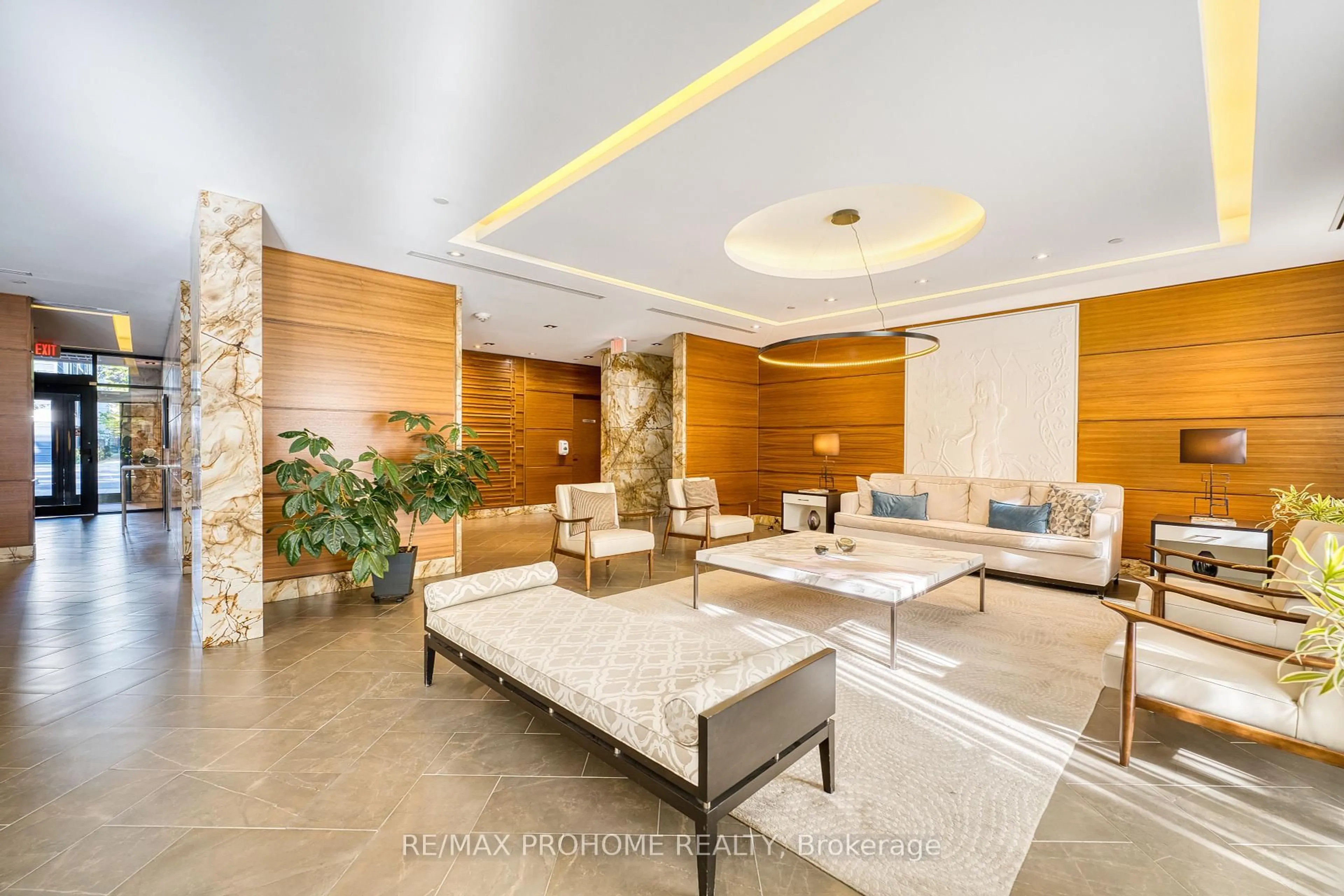 Lobby for 21 Clairtrell Rd #213, Toronto Ontario M2N 5J7